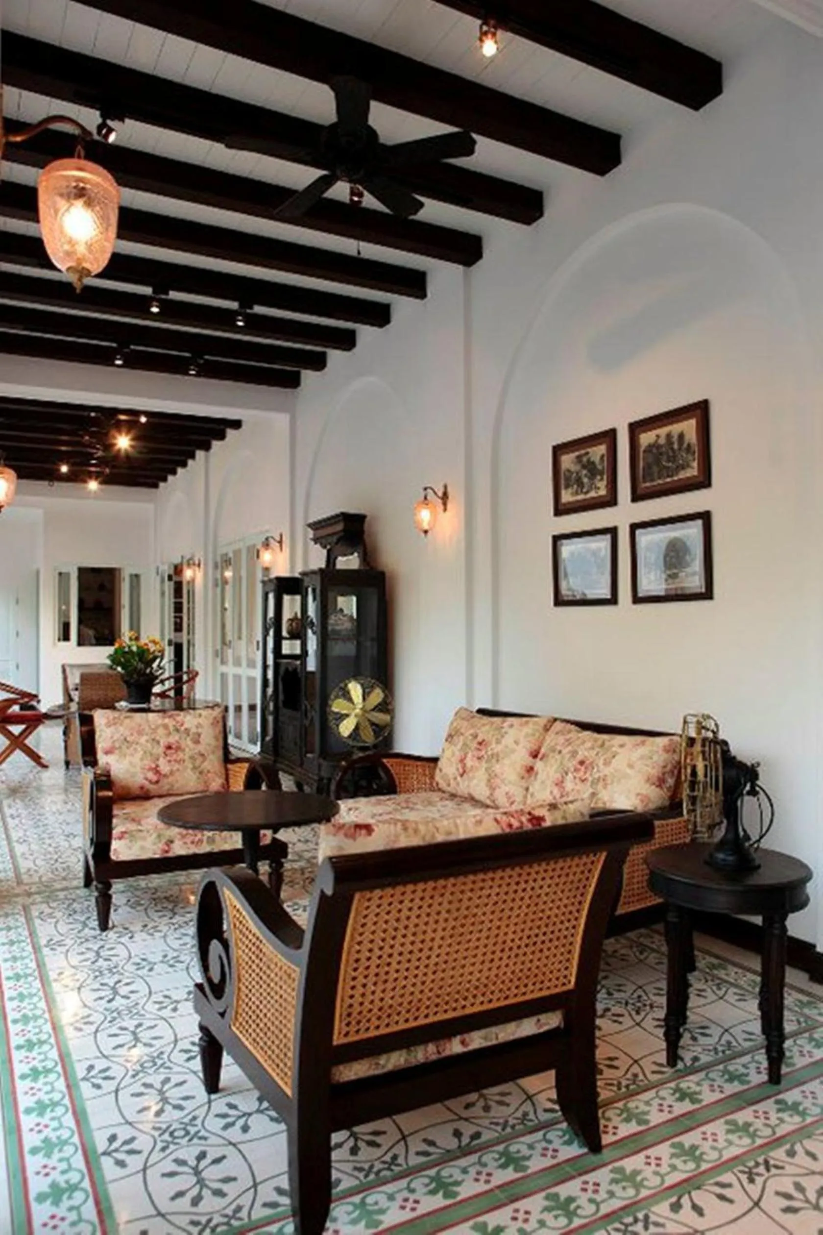 Decorative detail in Ping Nakara Boutique Hotel And Spa