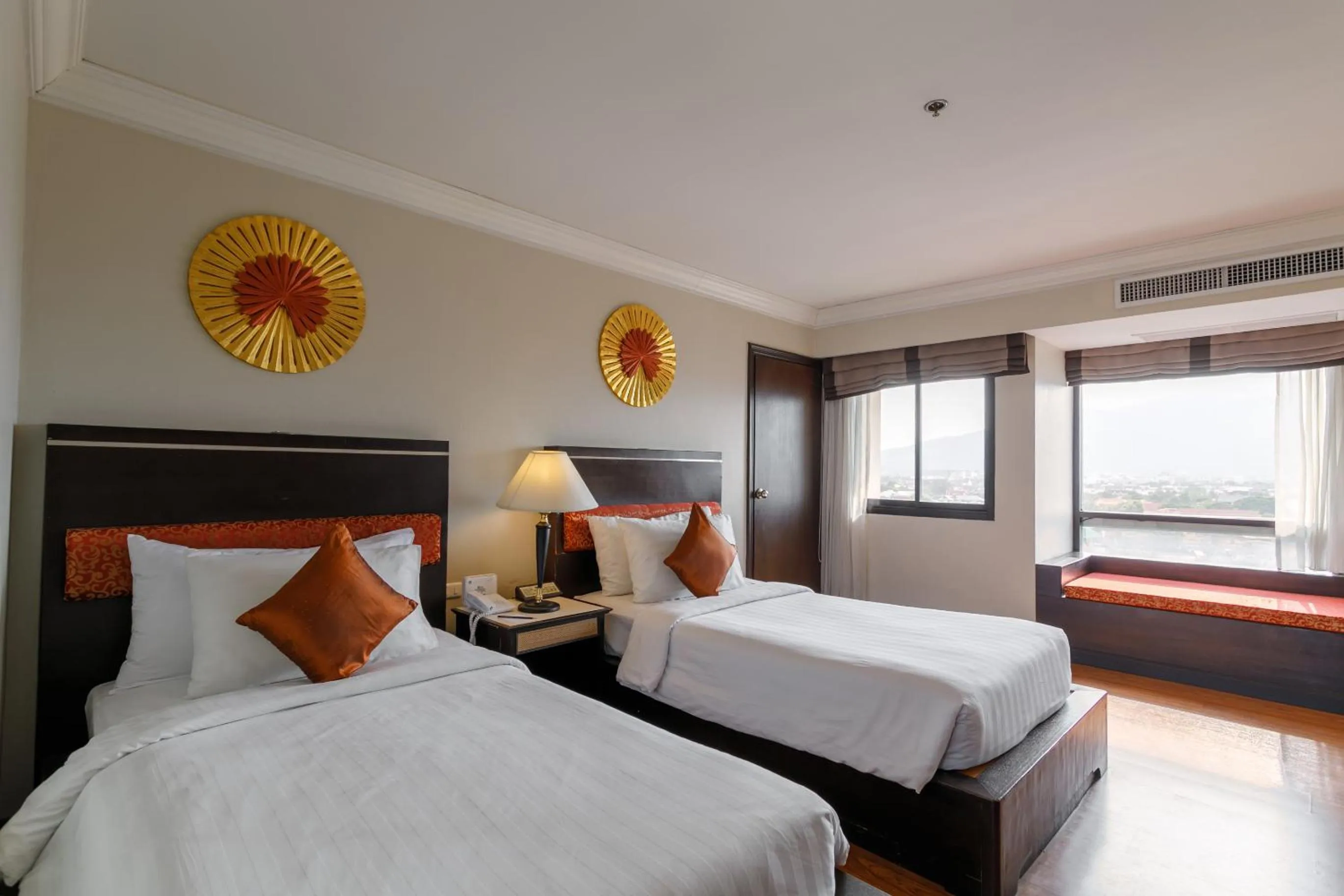 Bed in Amora Thapae Hotel Chiang Mai