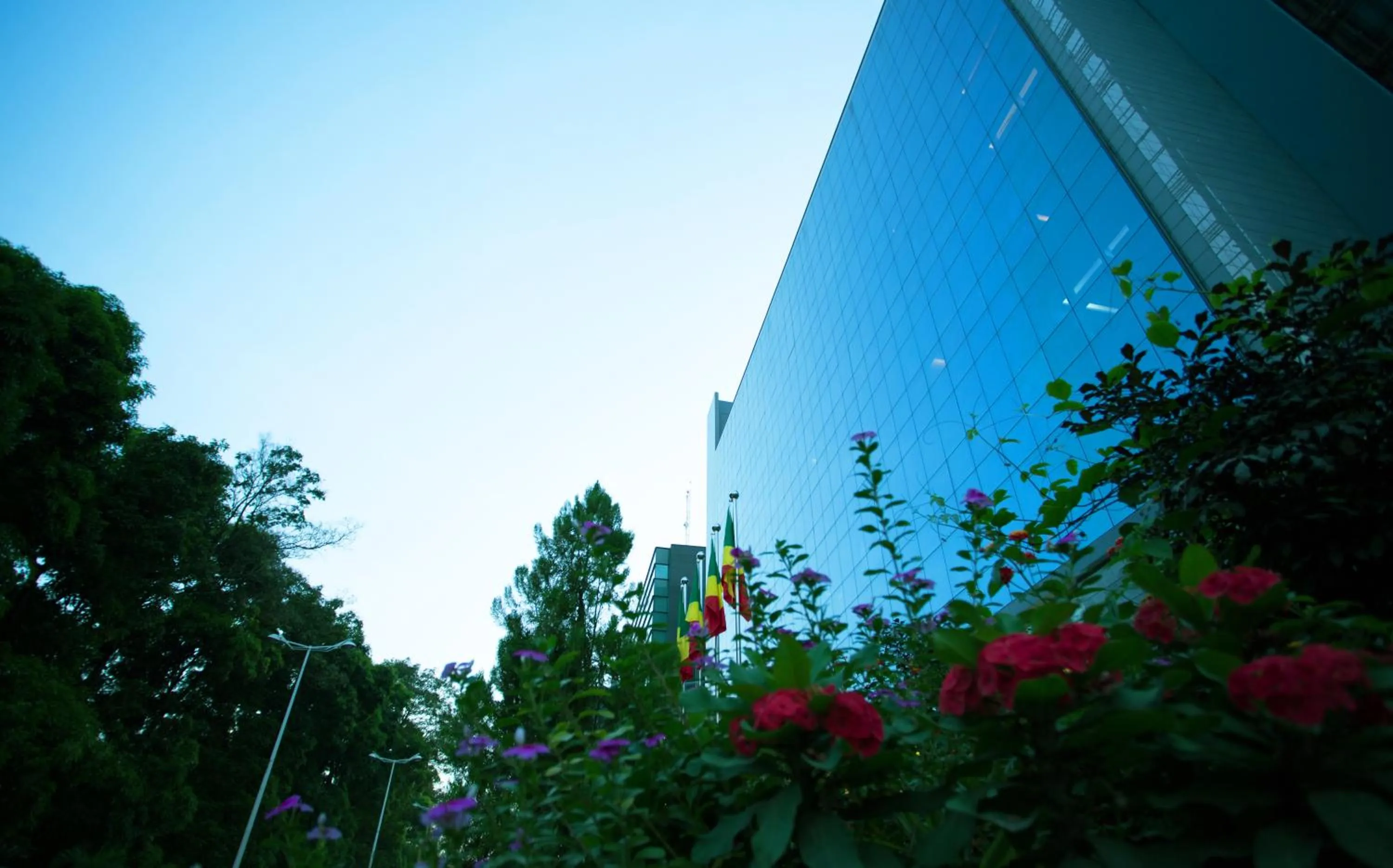 Facade/entrance in GHS Hotel