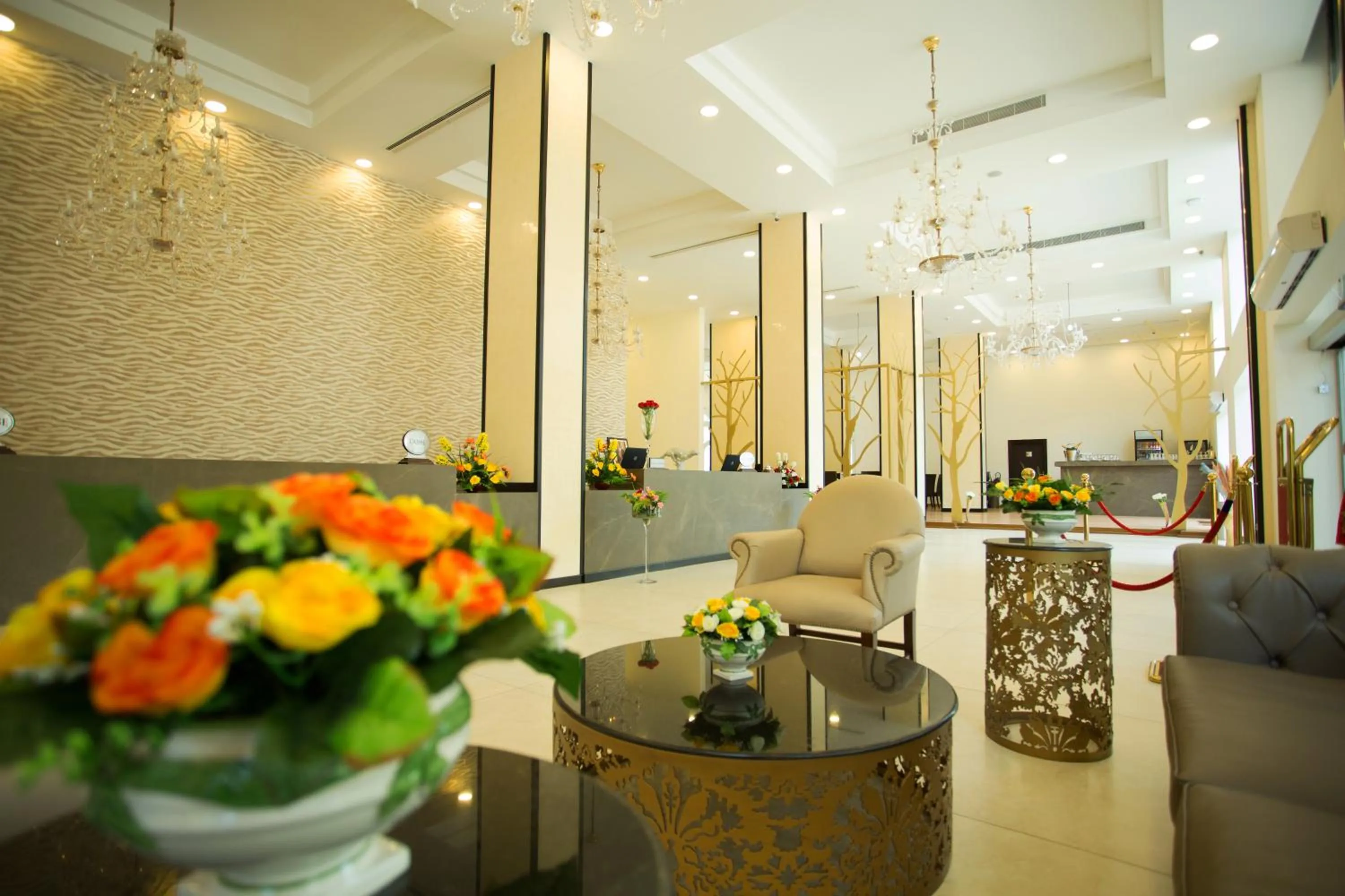 Lobby or reception in GHS Hotel