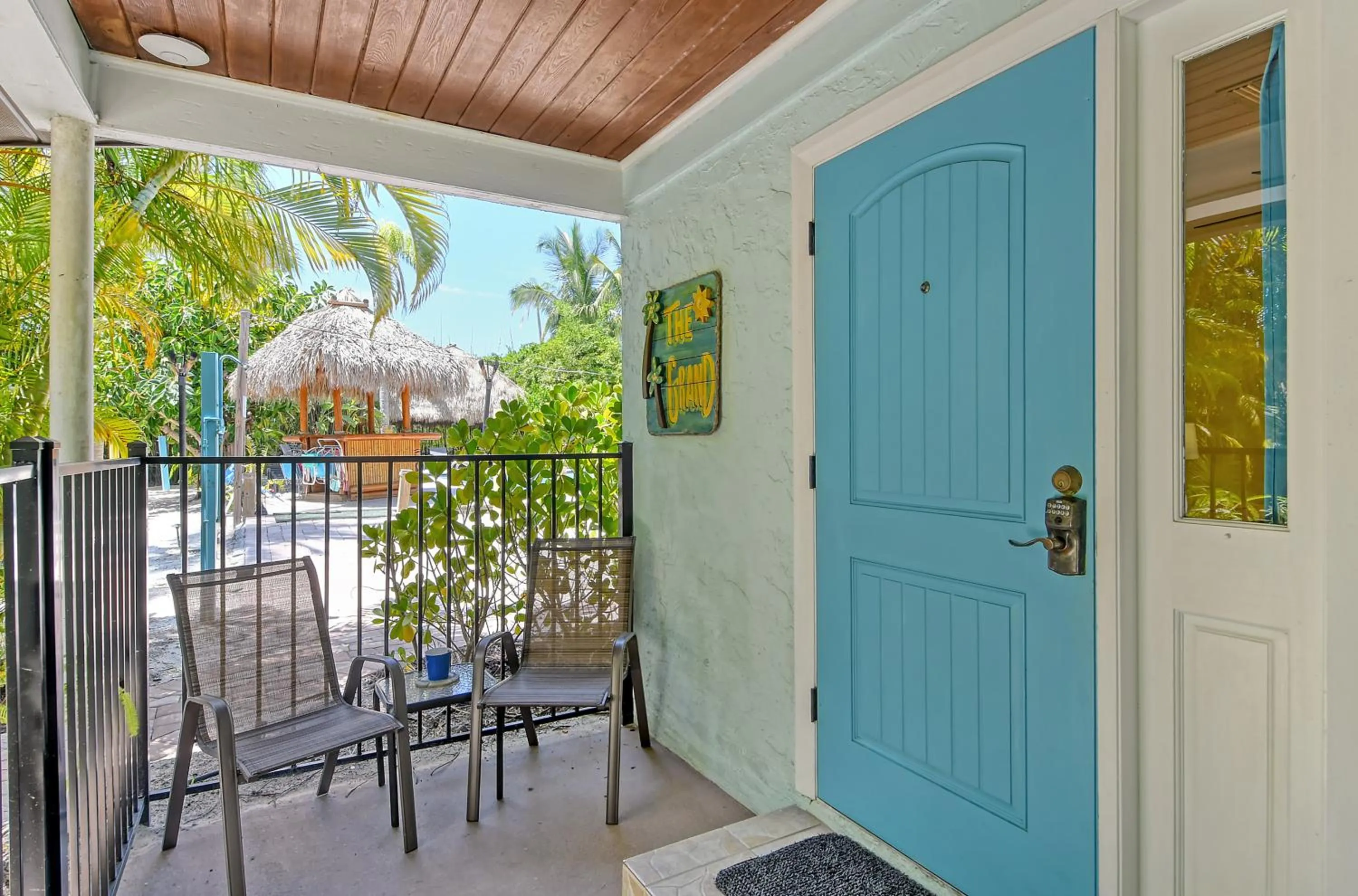 Patio in Siesta Key Palms Resort