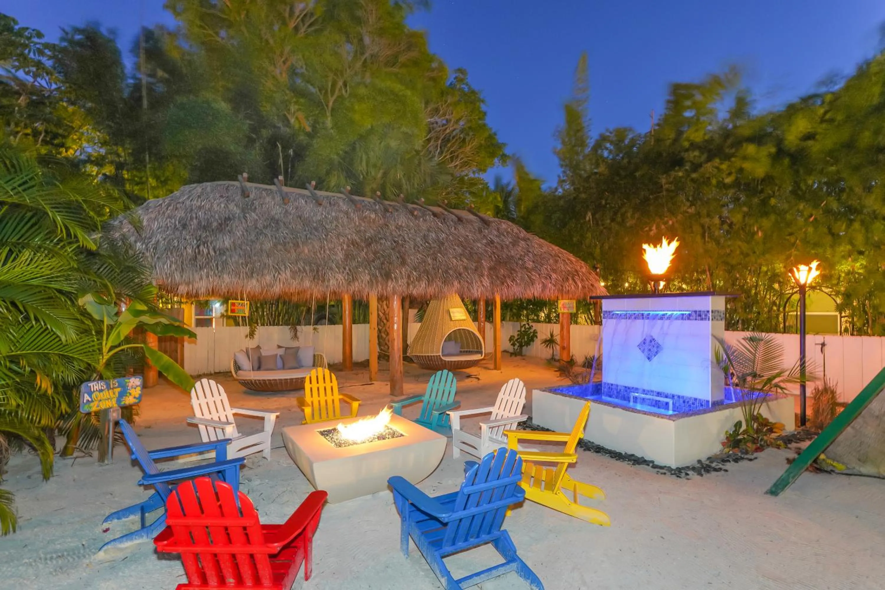 Night in Siesta Key Palms Resort