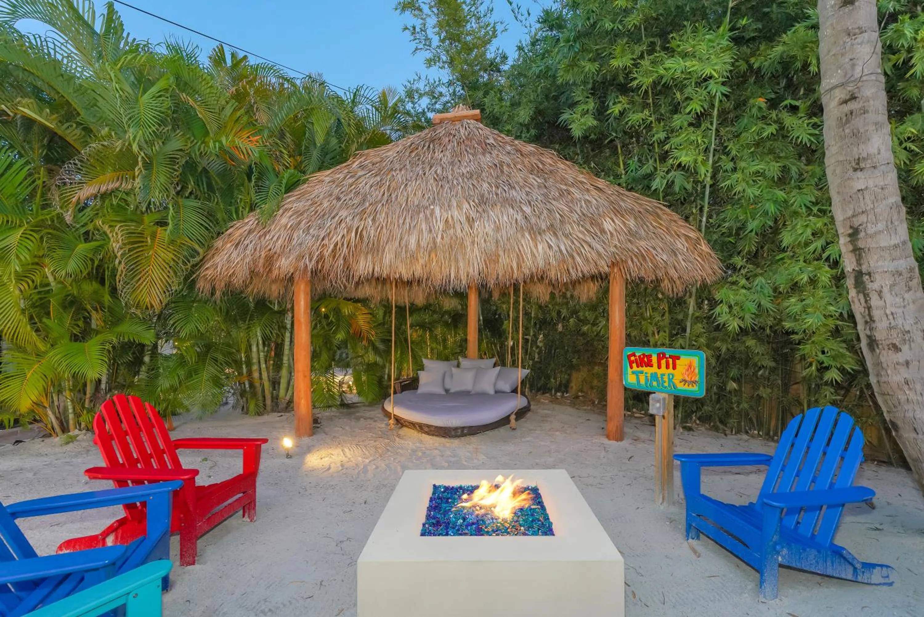 flat iron in Siesta Key Palms Resort