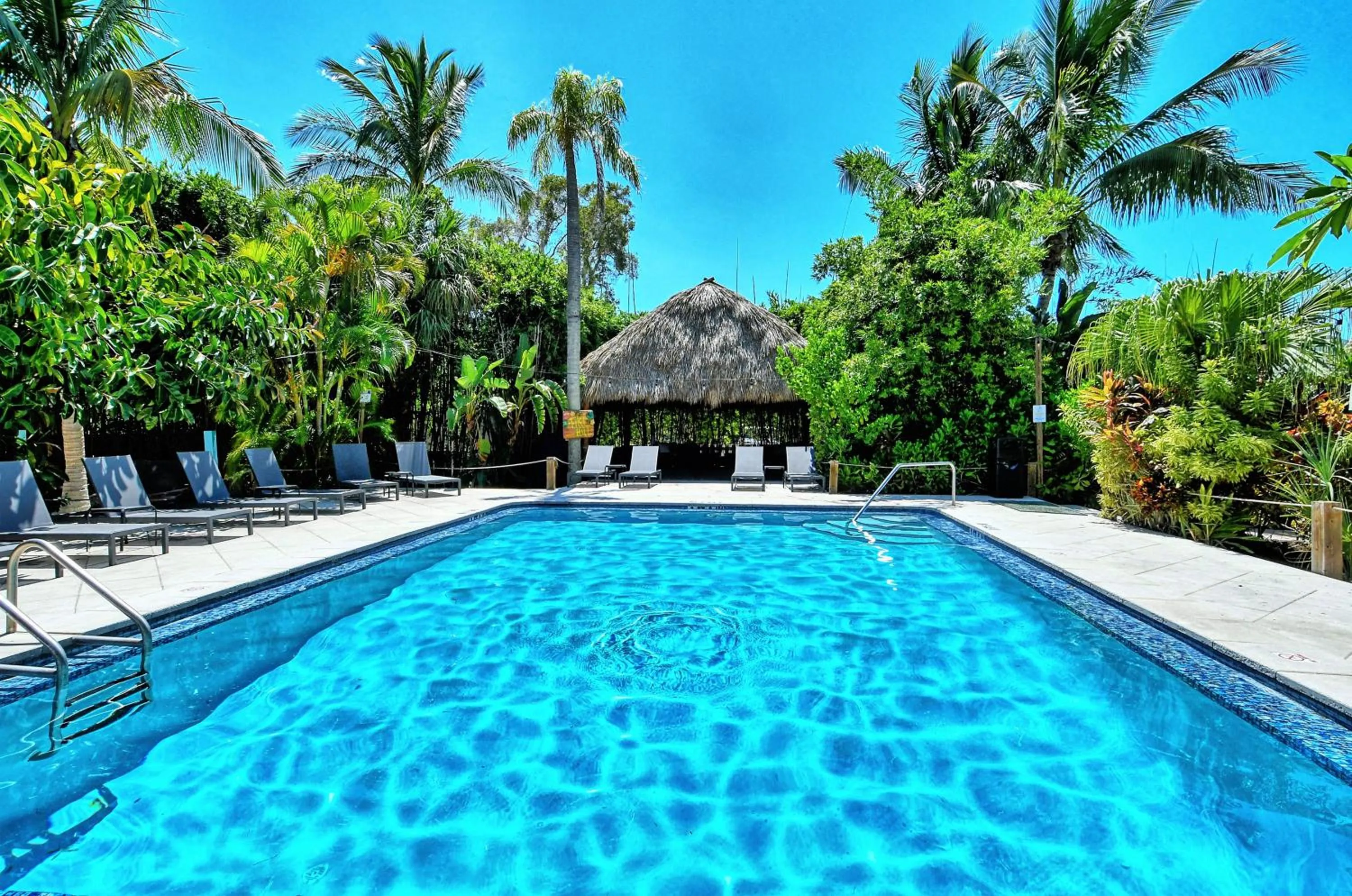 Swimming pool in Siesta Key Palms Resort