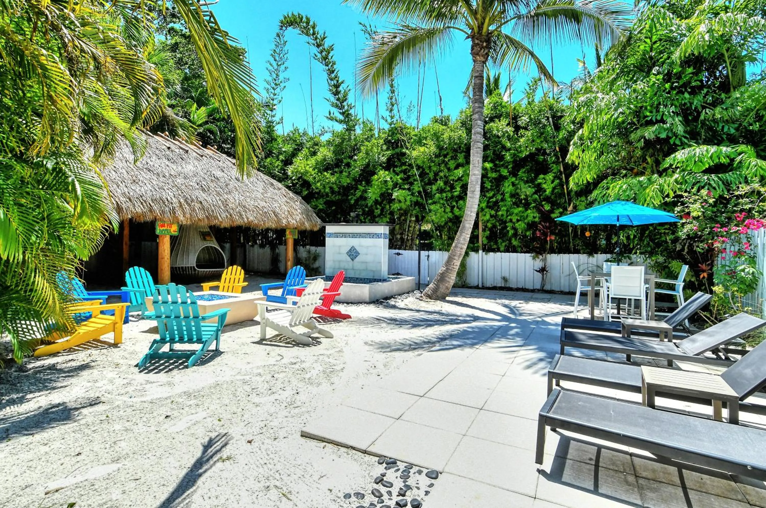 Patio in Siesta Key Palms Resort