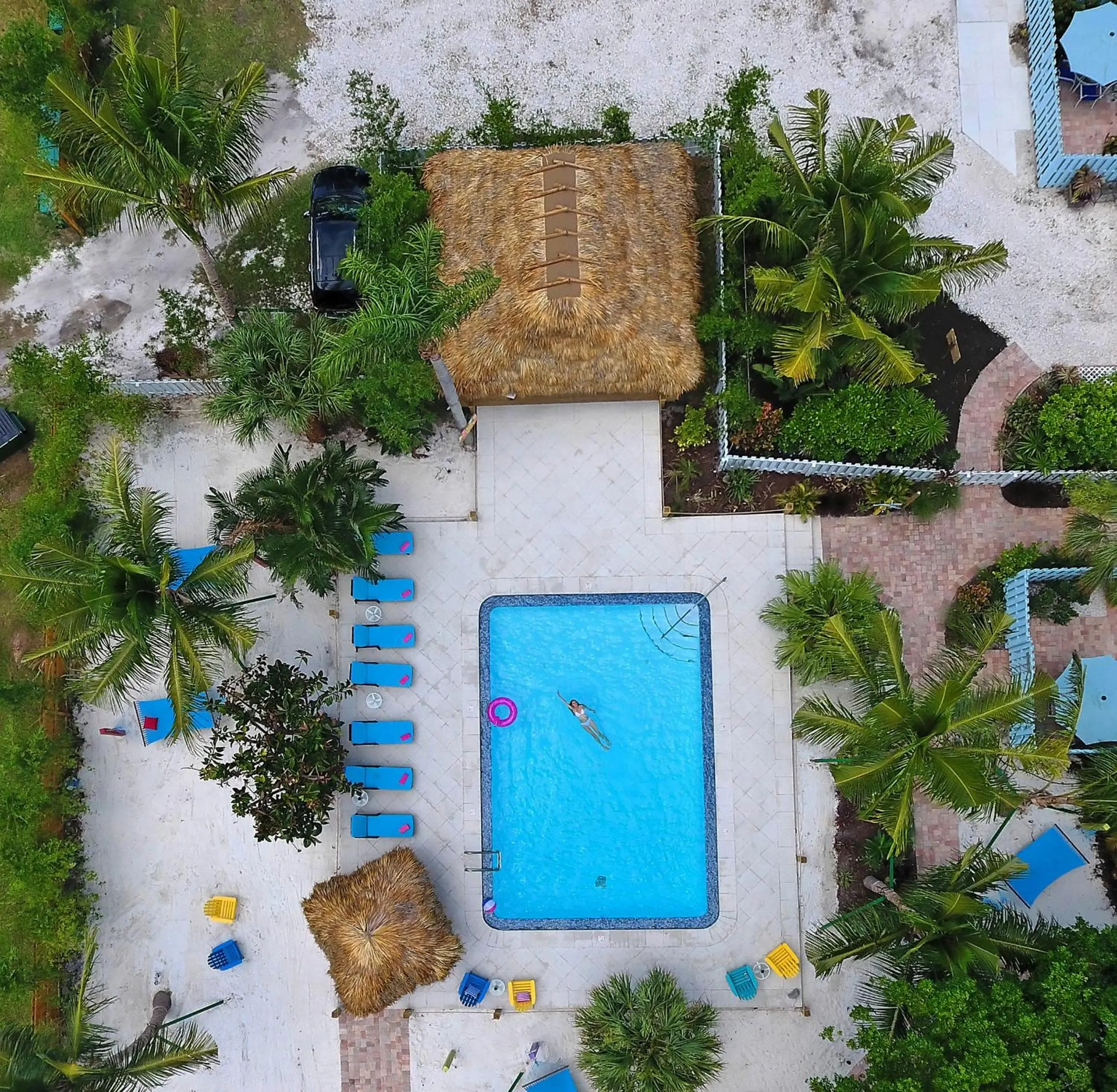 Bird's eye view in Siesta Key Palms Resort