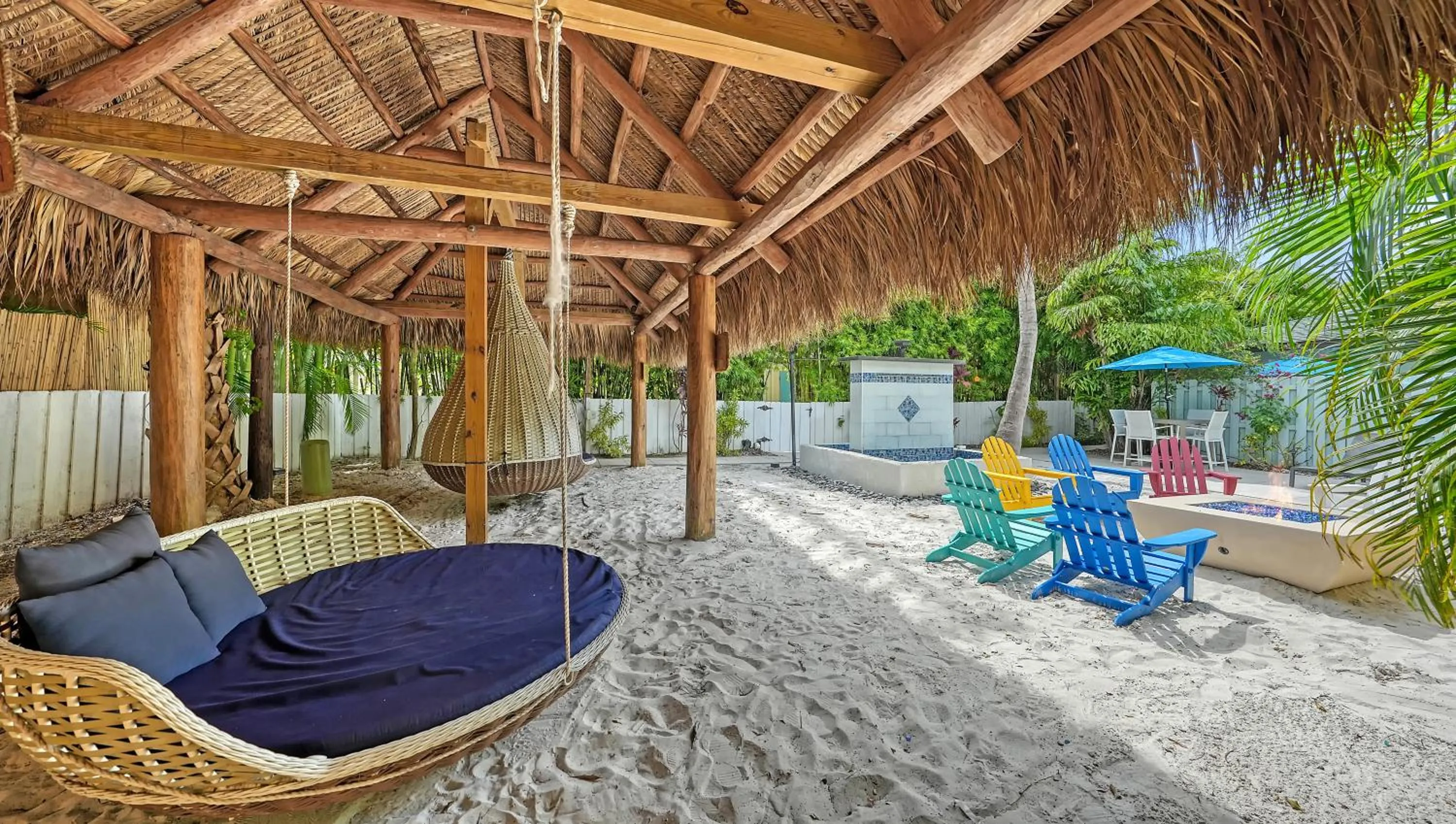 flat iron in Siesta Key Palms Resort