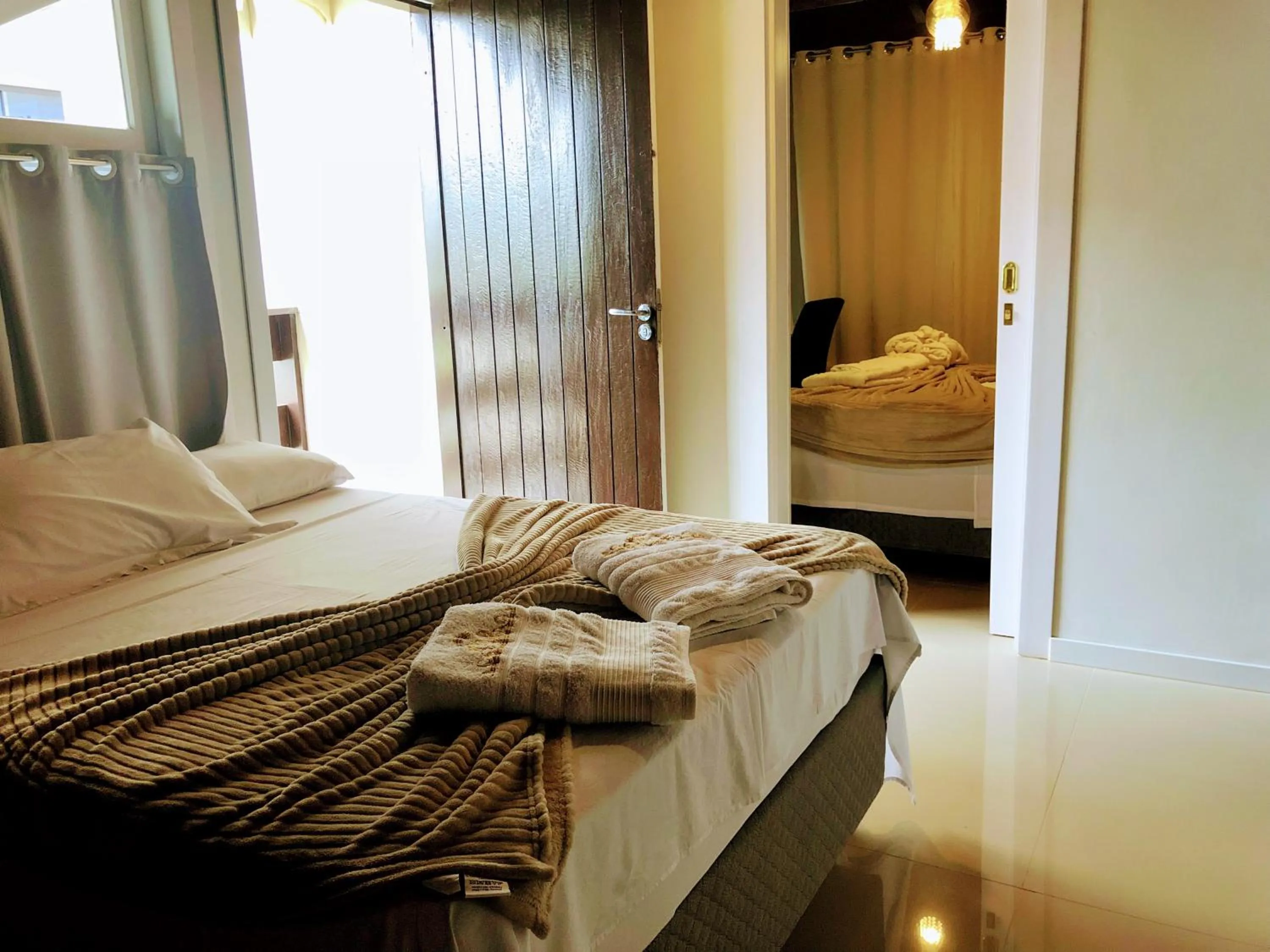 Bed in Pousada Bela By Bia