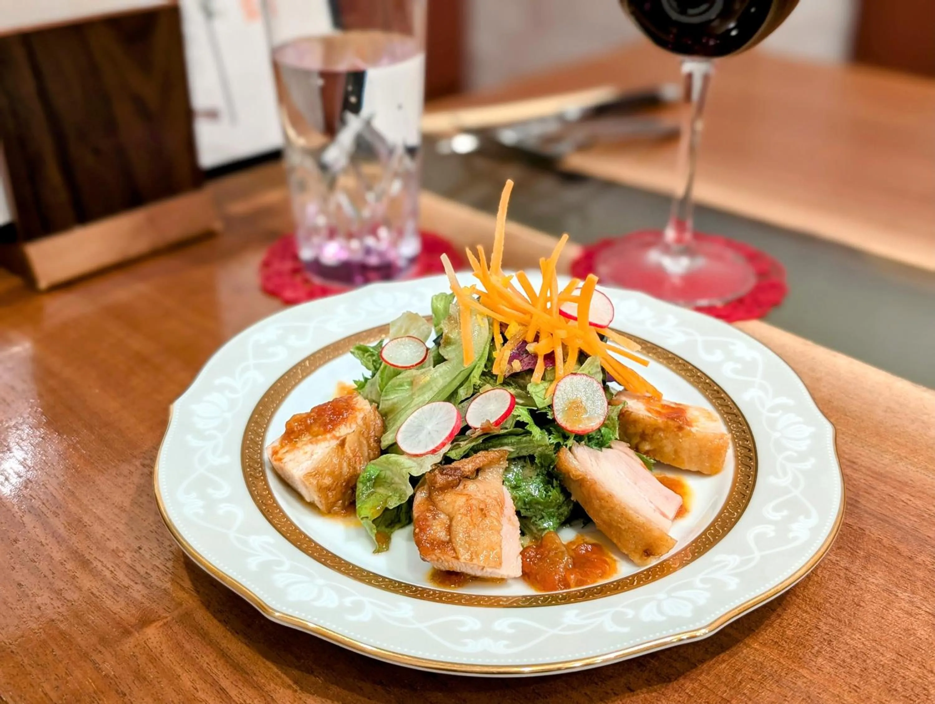 Dinner in Kanazawa Station Hotel