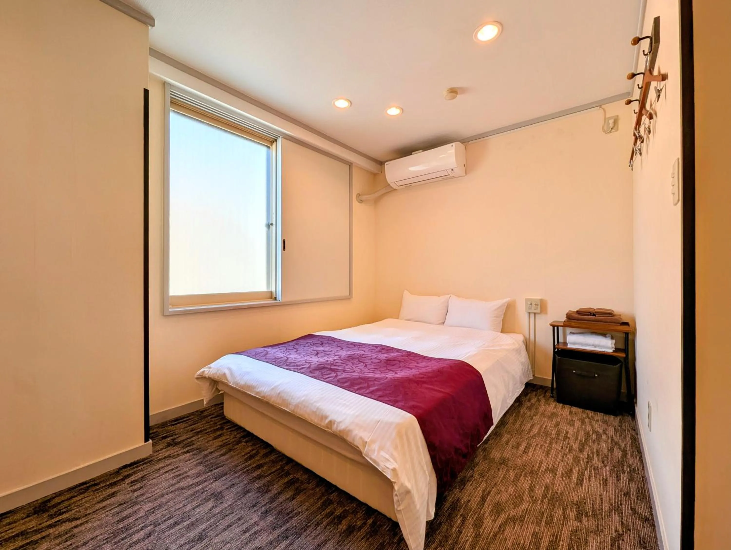 Photo of the whole room, Bed in Kanazawa Station Hotel