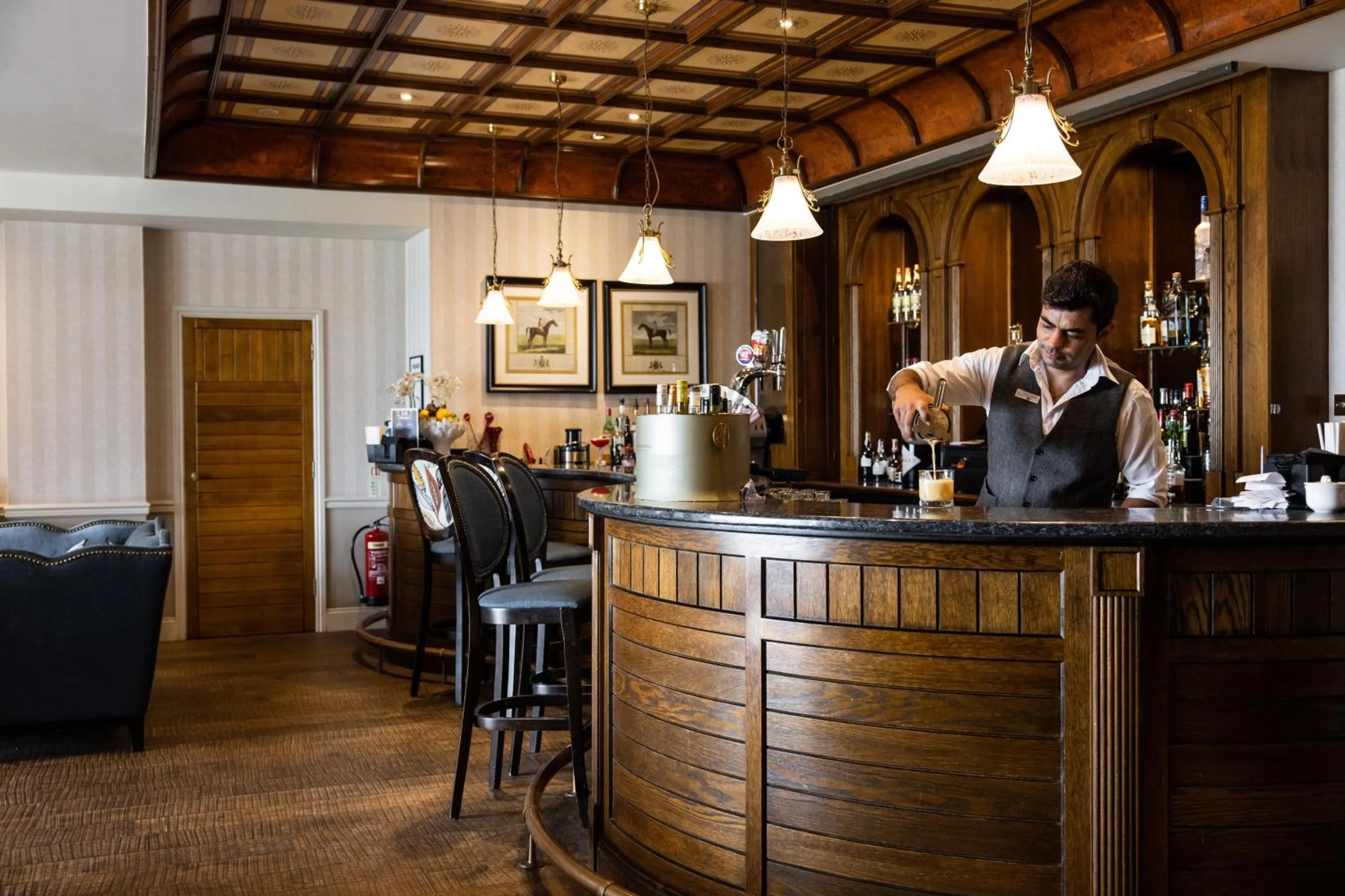 Lounge or bar in St Brelade's Bay Hotel