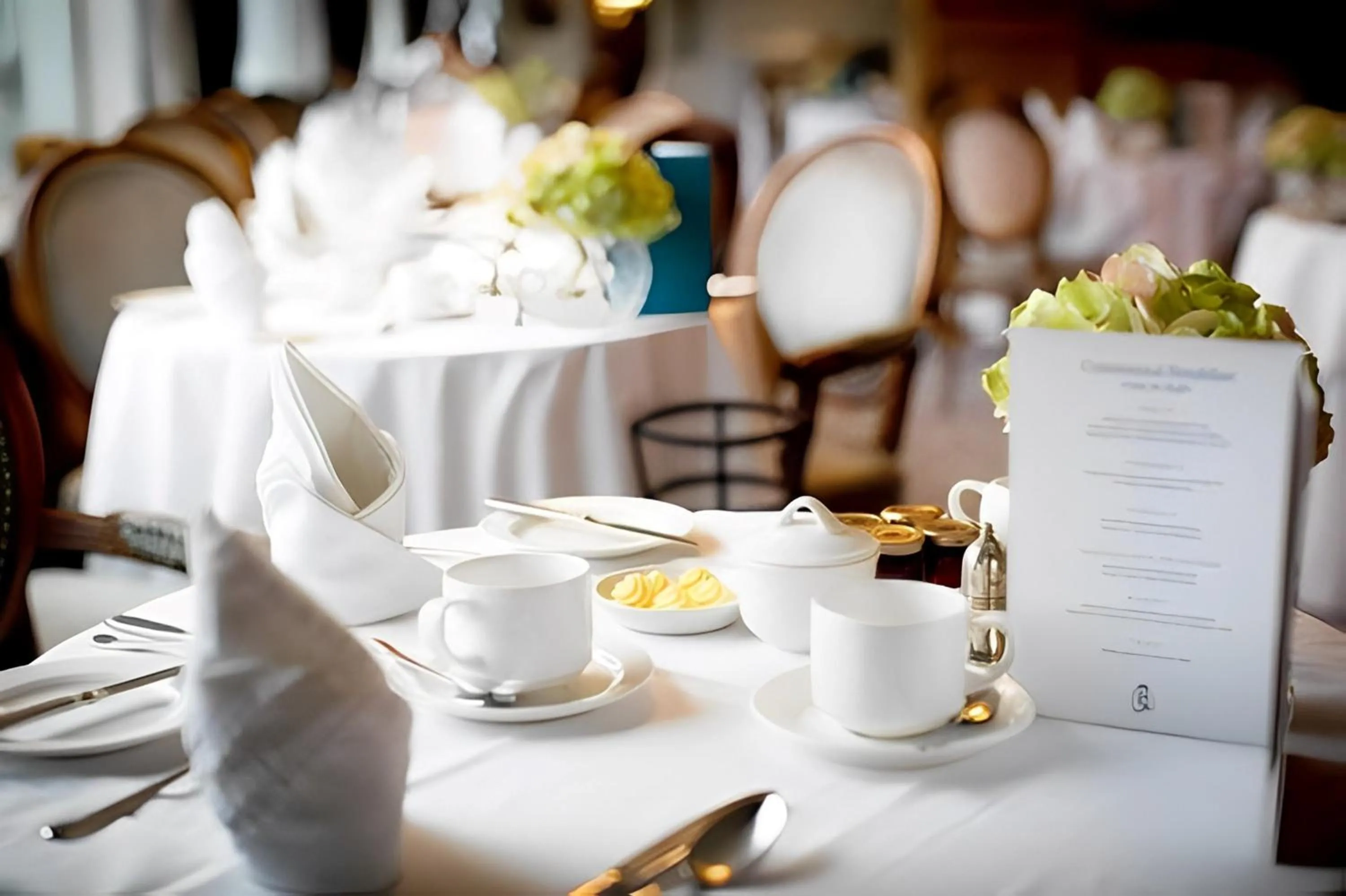 Breakfast in St Brelade's Bay Hotel