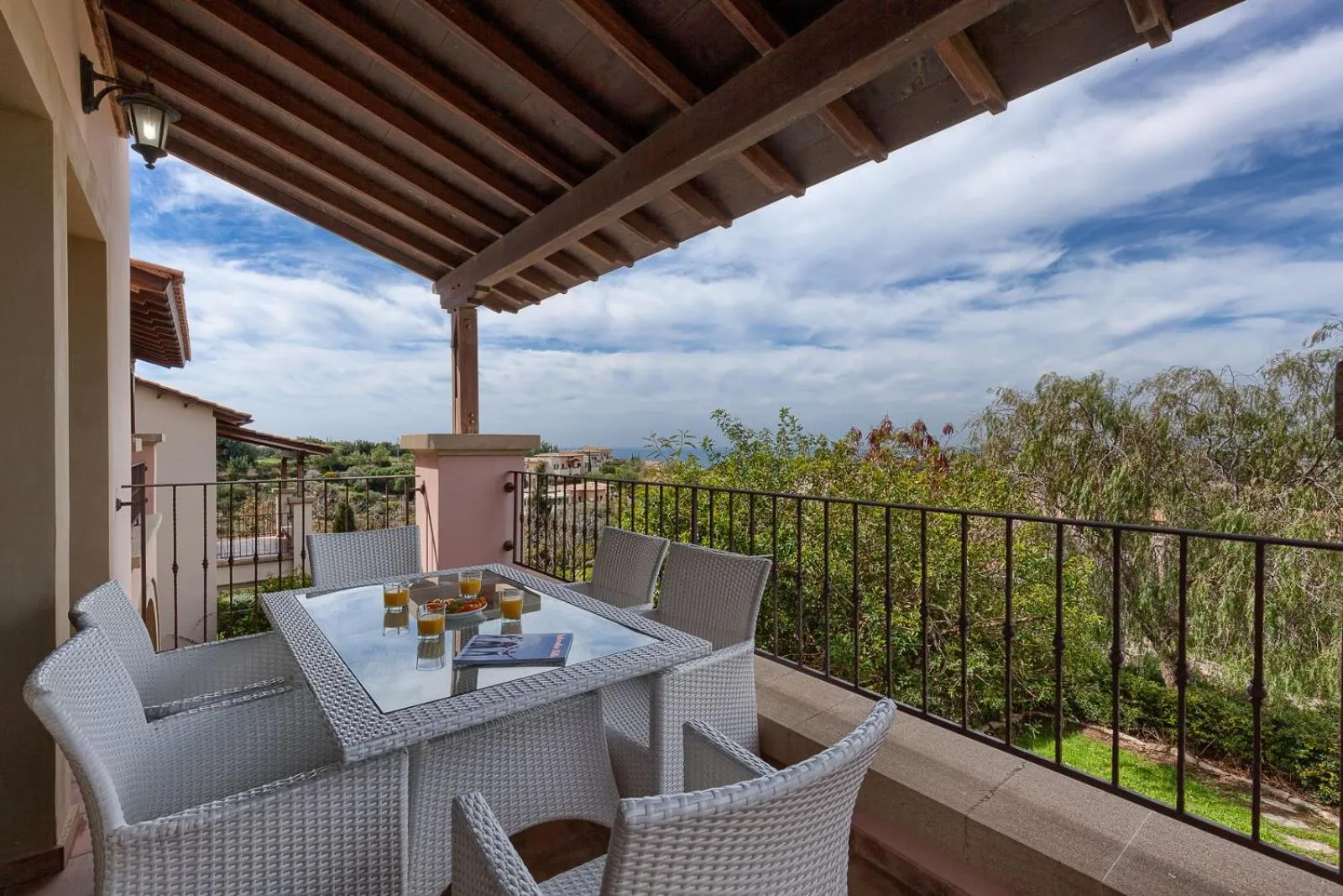 Balcony/Terrace in Aphrodite Hills Rentals - Apartments