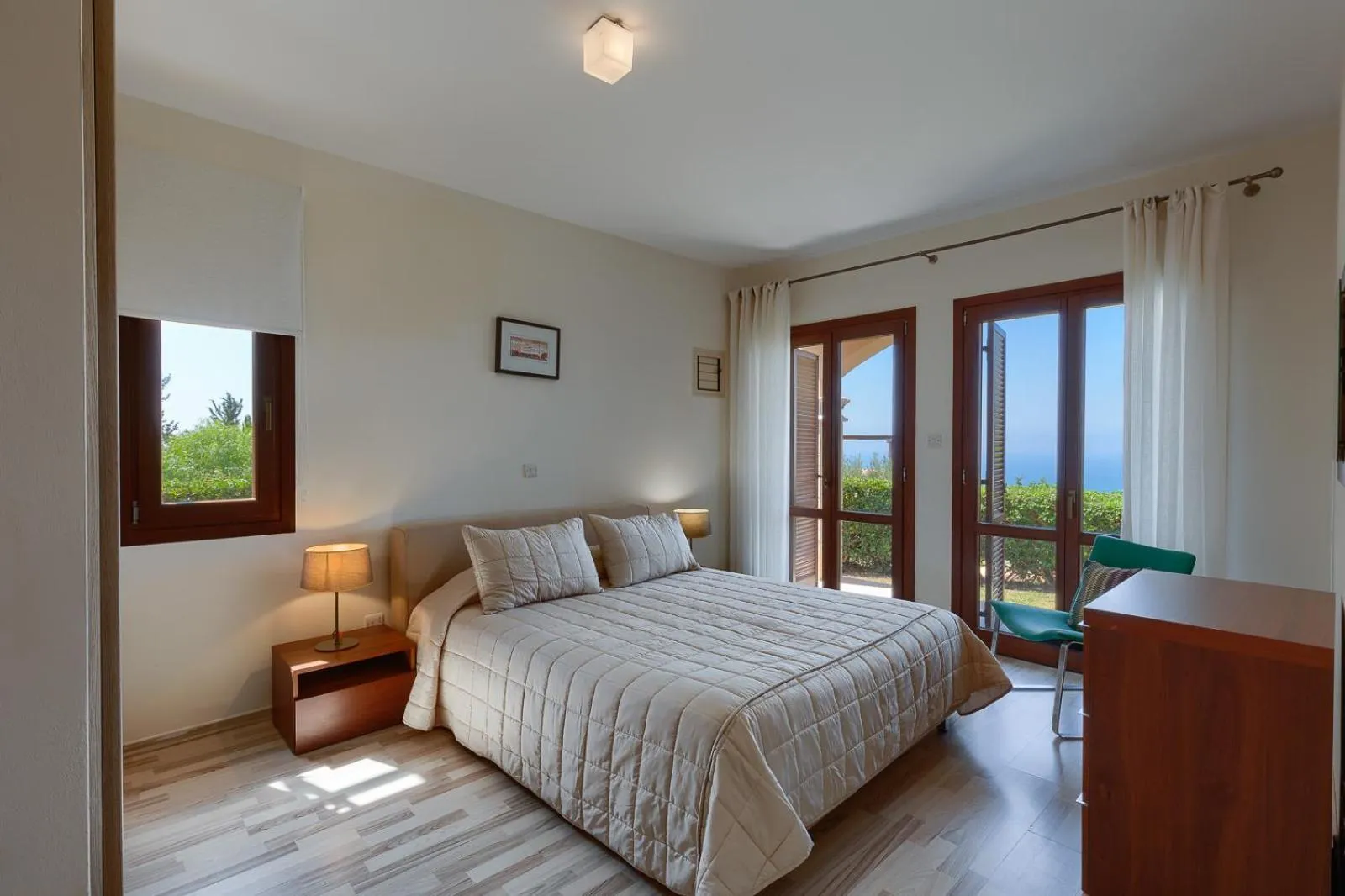 Bedroom, Bed in Aphrodite Hills Rentals - Apartments