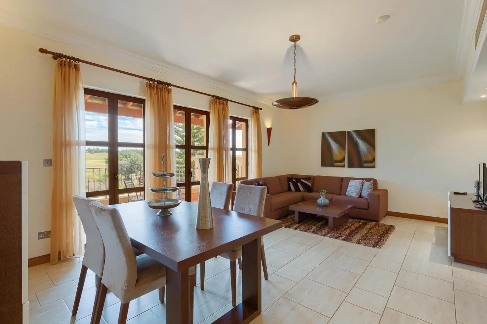 Living room in Aphrodite Hills Rentals - Apartments