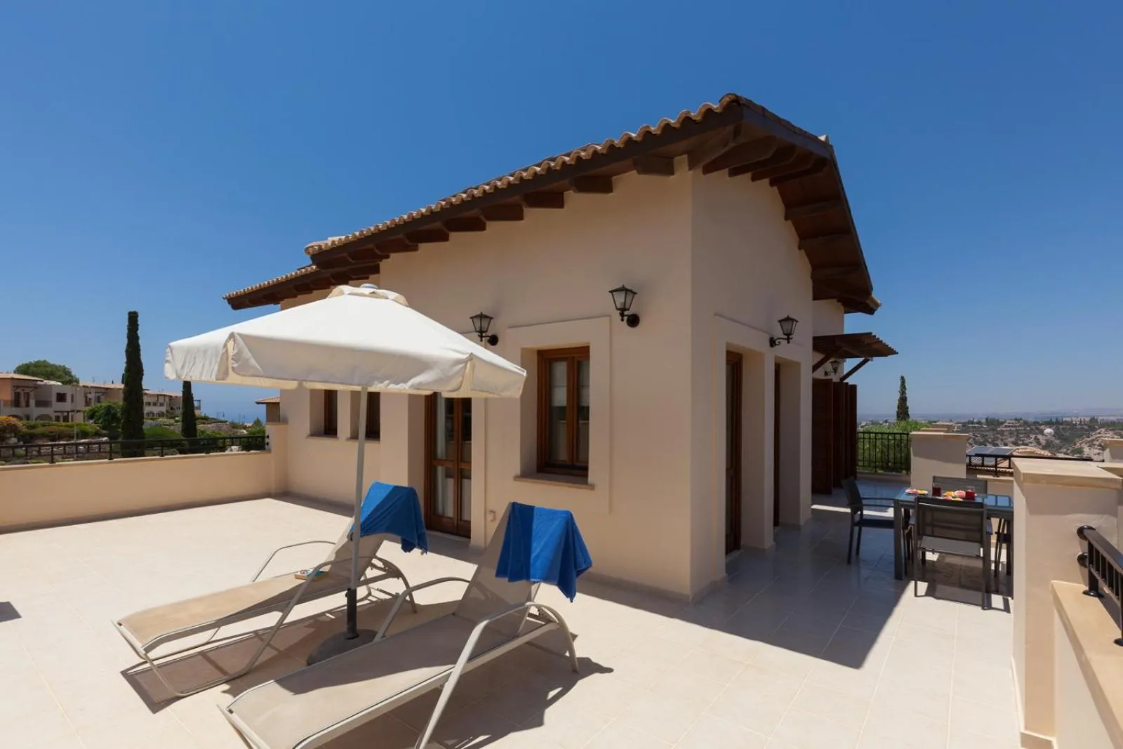 Balcony/Terrace in Aphrodite Hills Rentals - Apartments