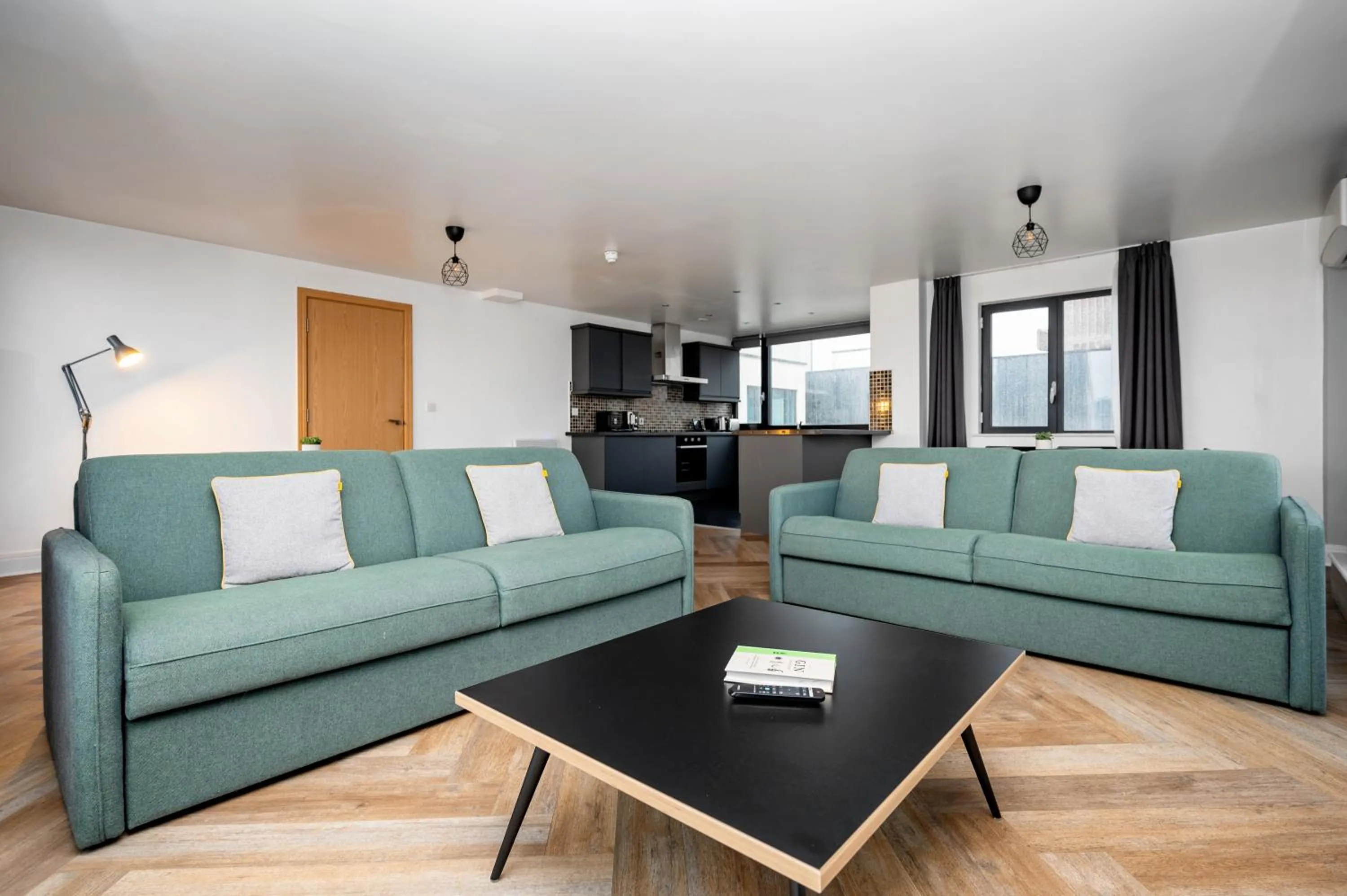 Living room in Staycity Aparthotels Liverpool City Centre