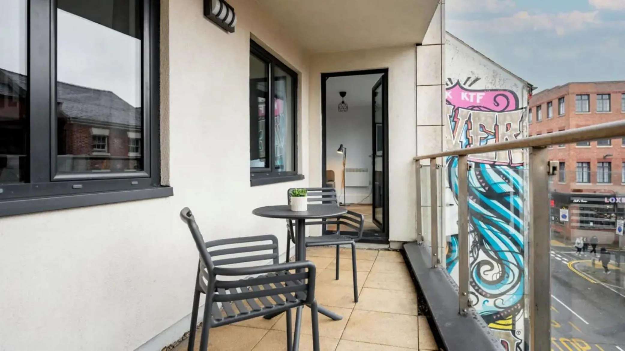 Balcony/Terrace in Staycity Aparthotels Liverpool City Centre