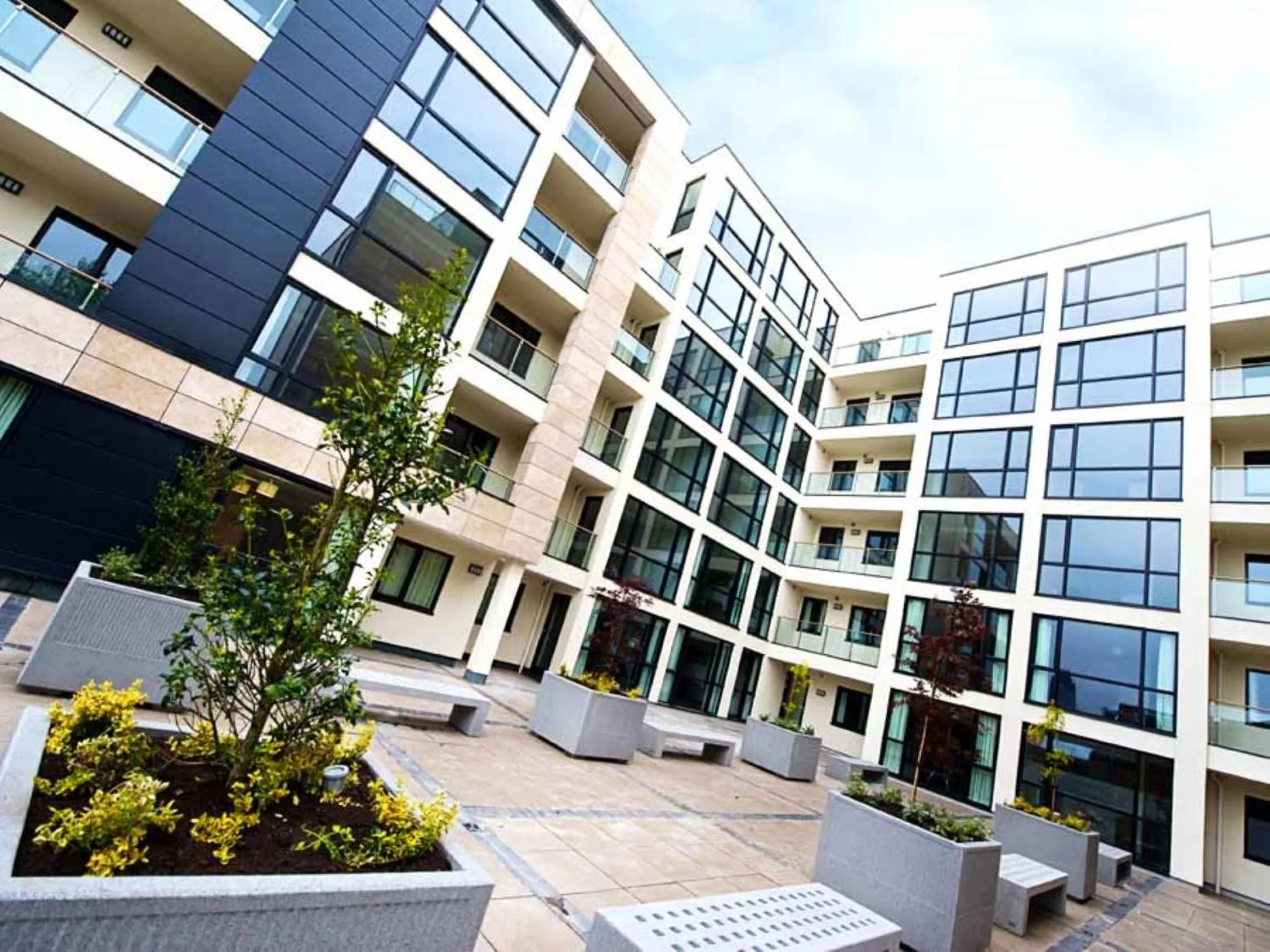 Inner courtyard view in Staycity Aparthotels Liverpool City Centre