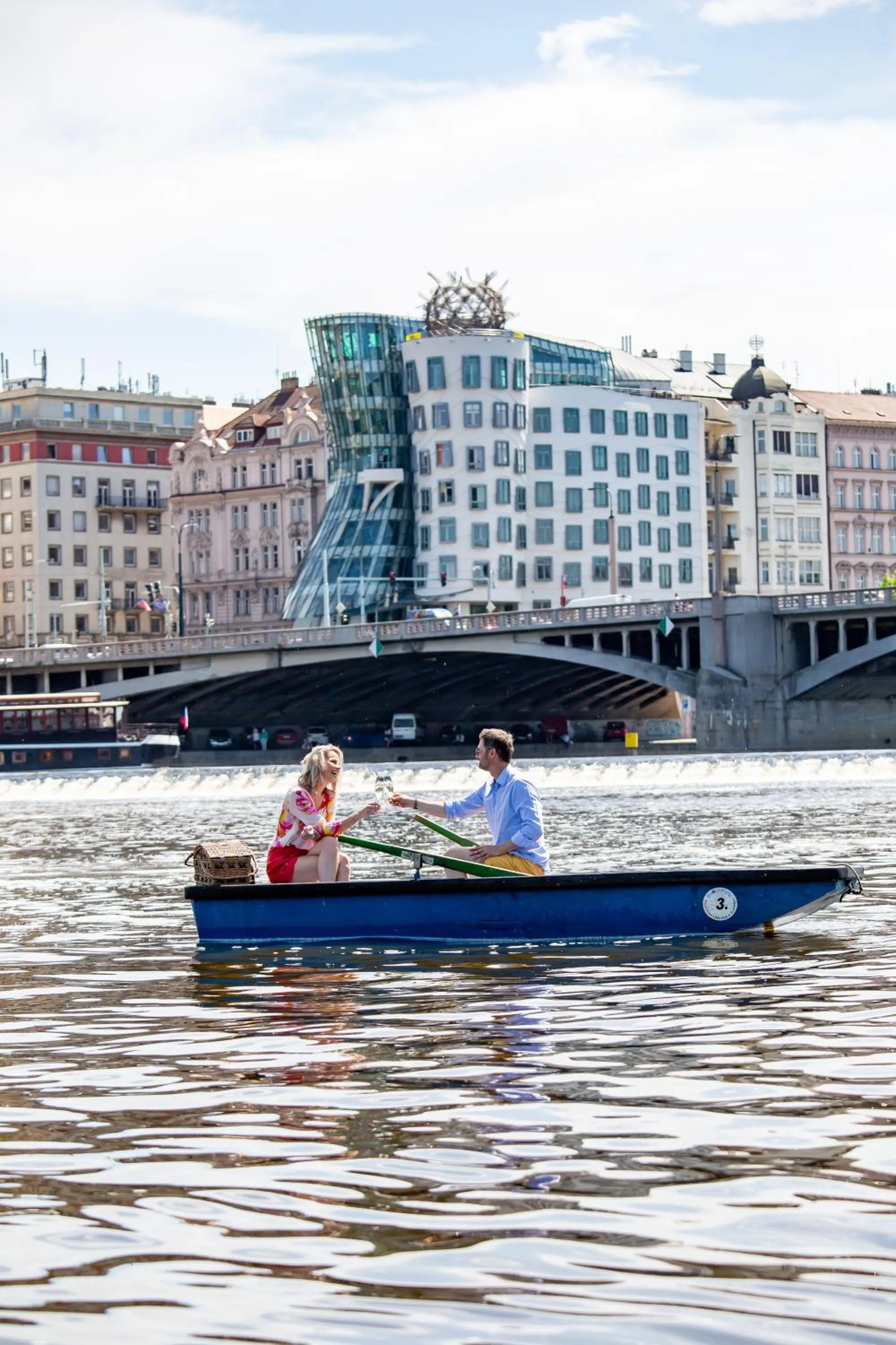Property building in Dancing House - Tančící dům hotel