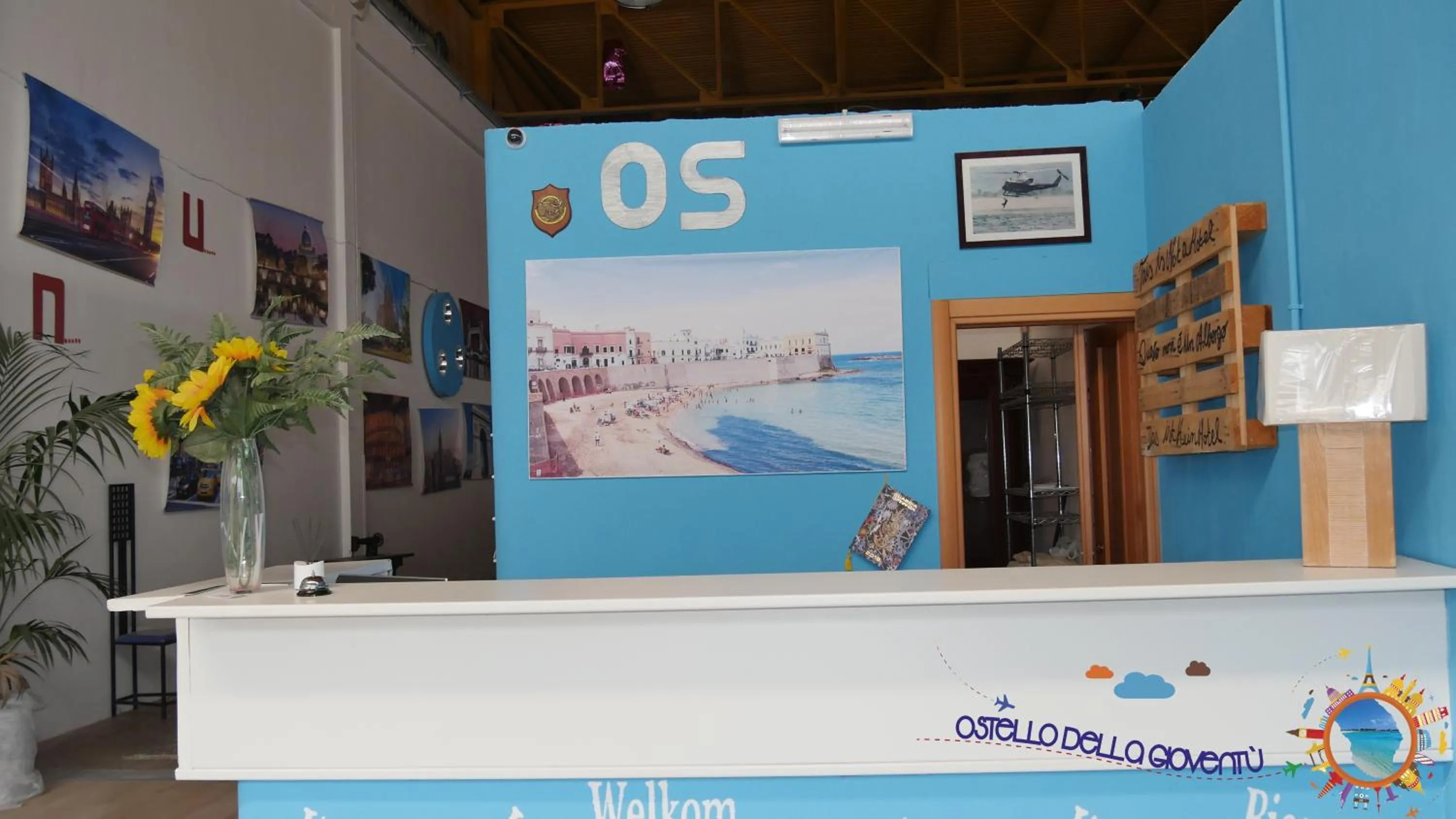 Lobby or reception in Ostello Salento