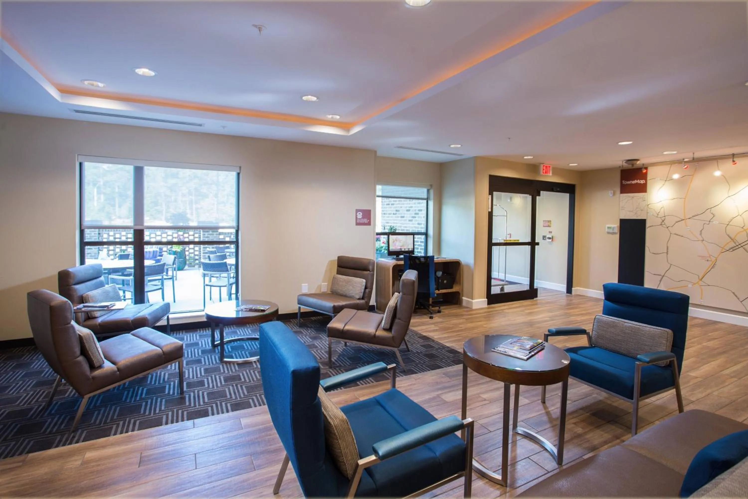 Lobby or reception in TownePlace Suites by Marriott Southern Pines Aberdeen