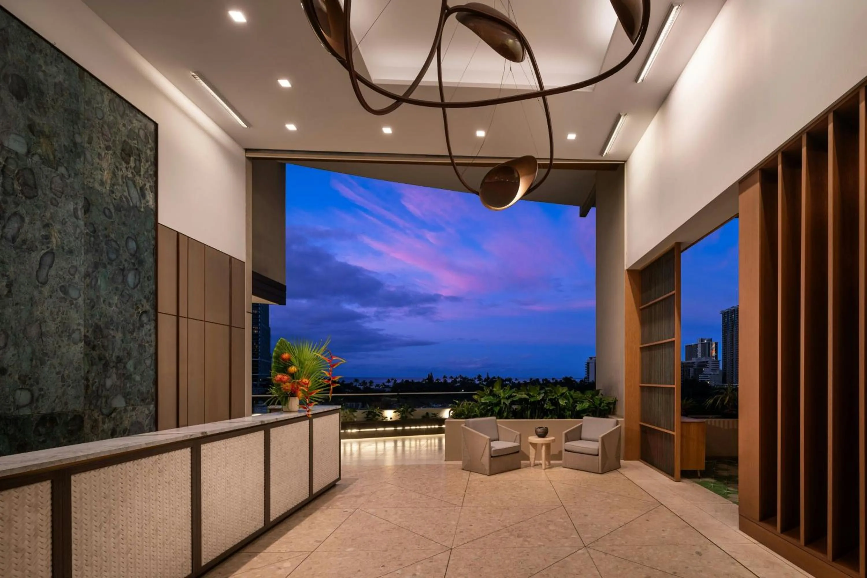 Lobby or reception in The Ritz-Carlton Residences, Waikiki Beach Hotel
