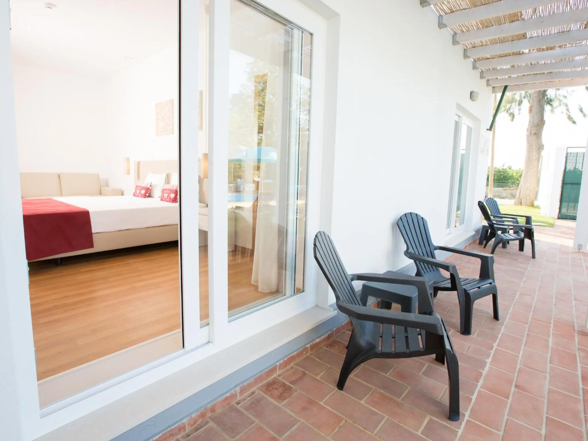 Patio, Bed in Tavira Monte