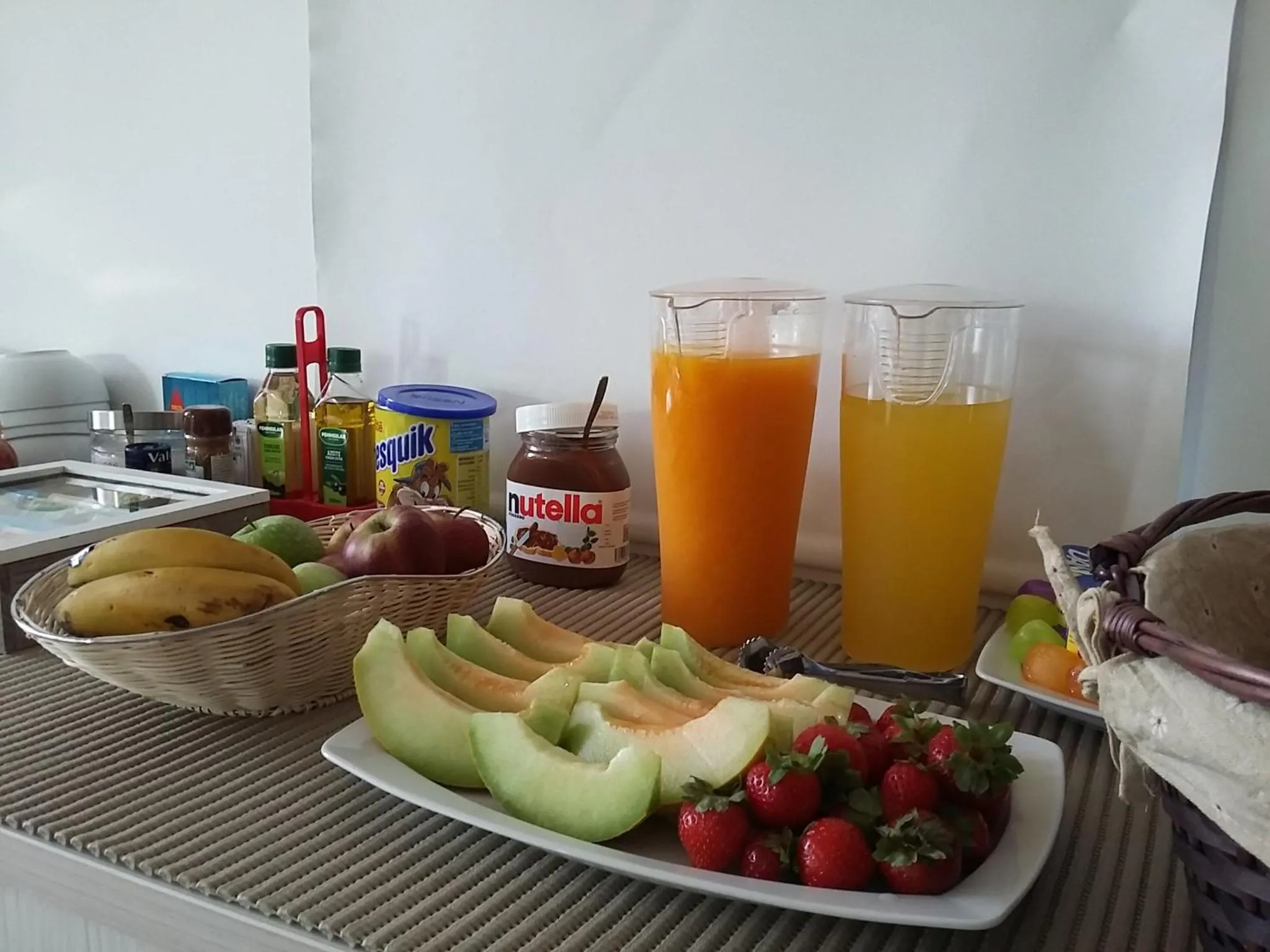 Continental breakfast in Tavira Monte