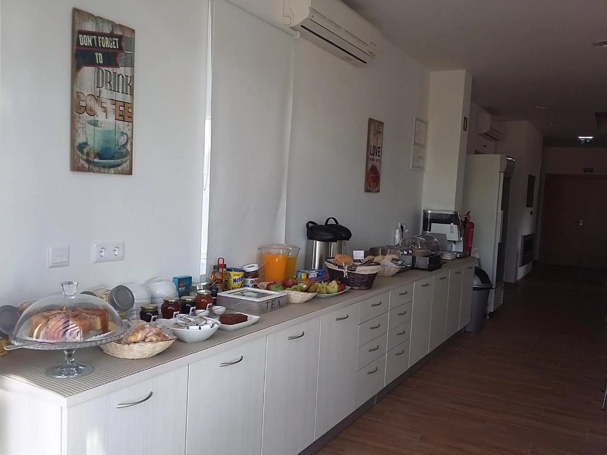 Continental breakfast in Tavira Monte