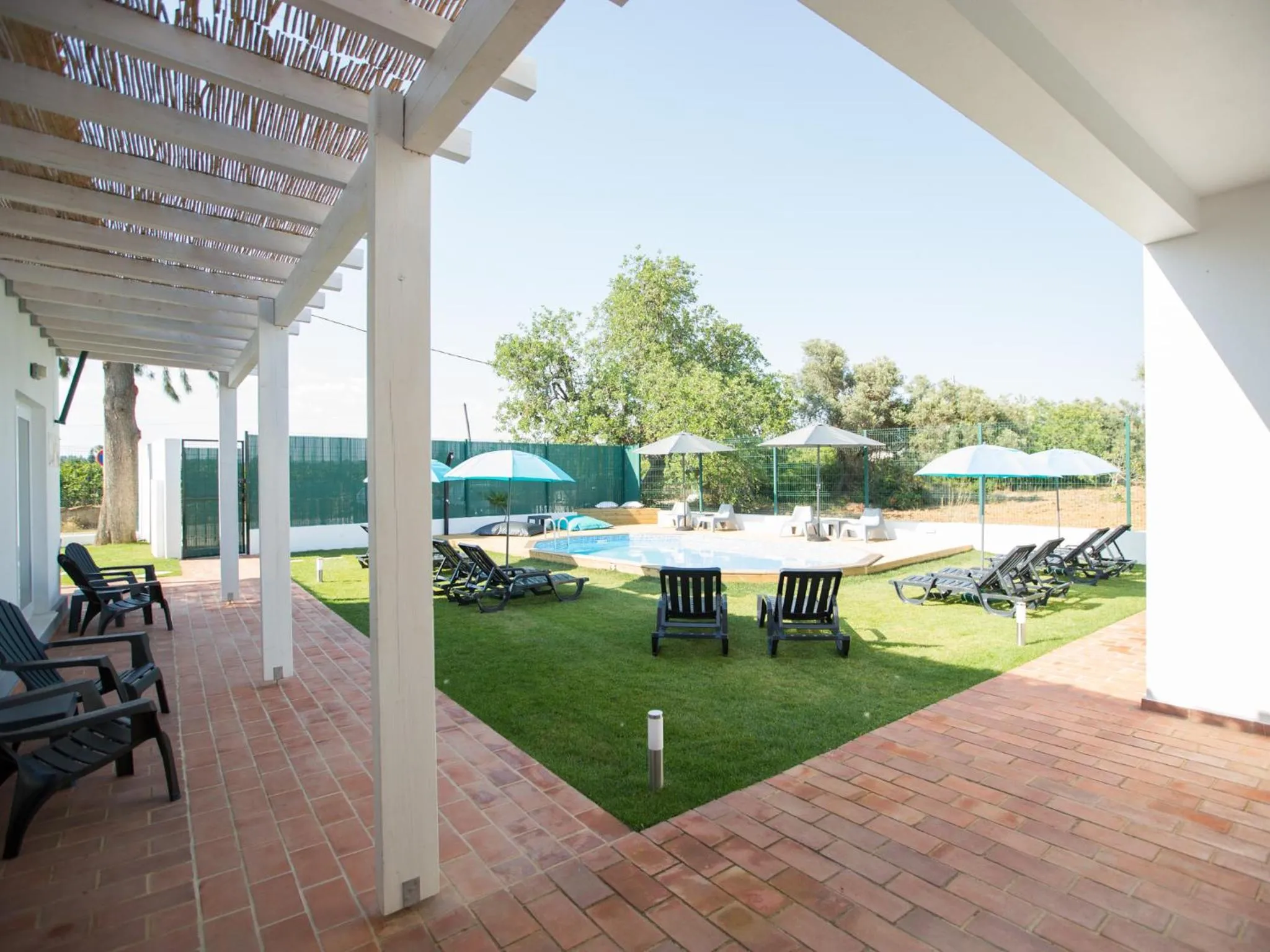 Pool view in Tavira Monte