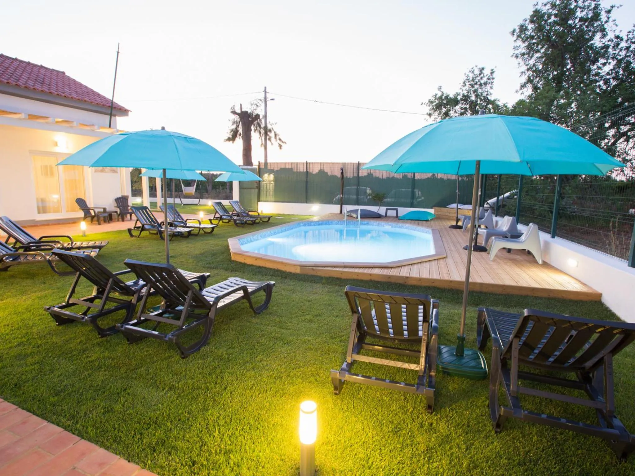 Swimming pool in Tavira Monte