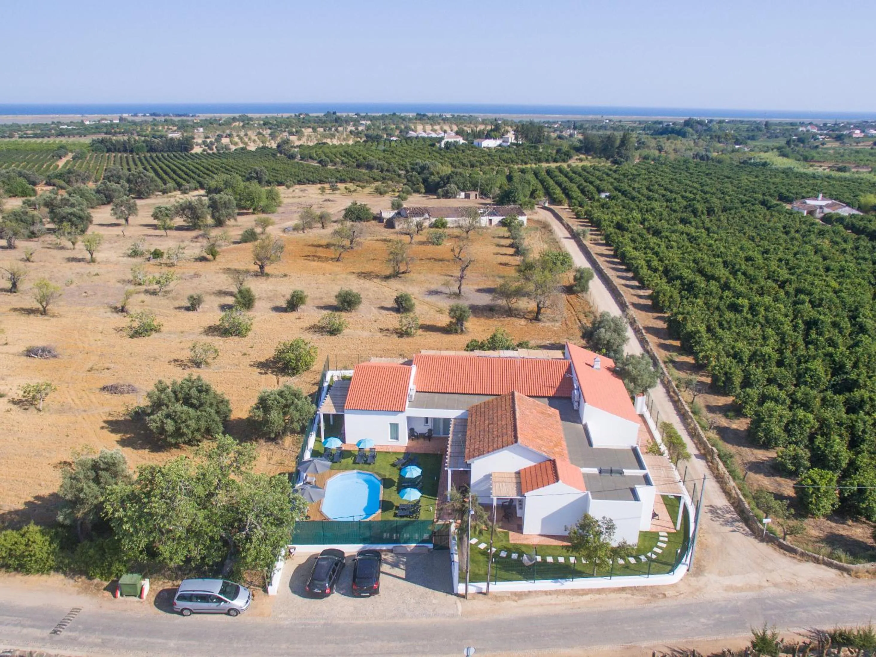 Bird's eye view in Tavira Monte
