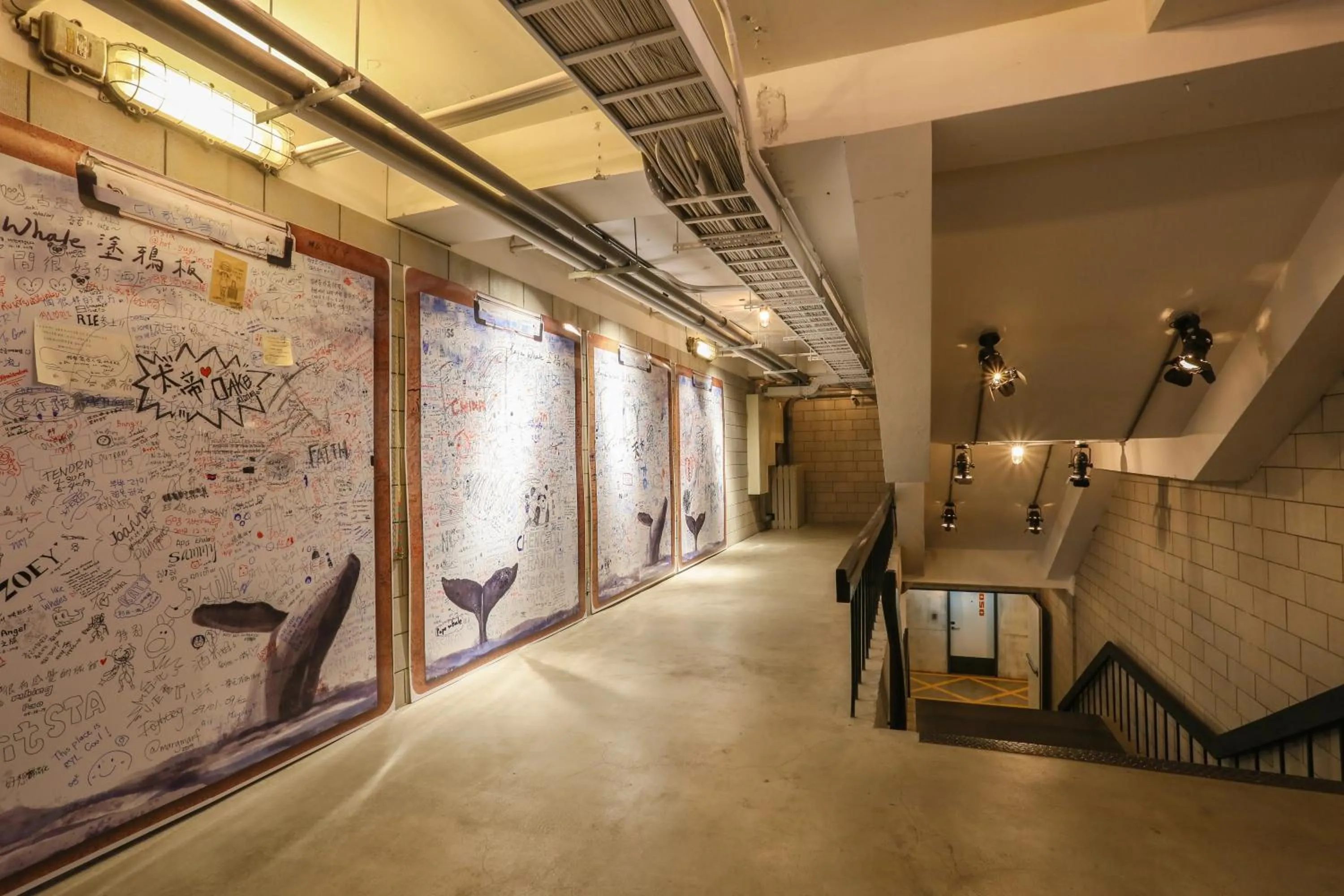 Decorative detail in Hotel PaPa Whale