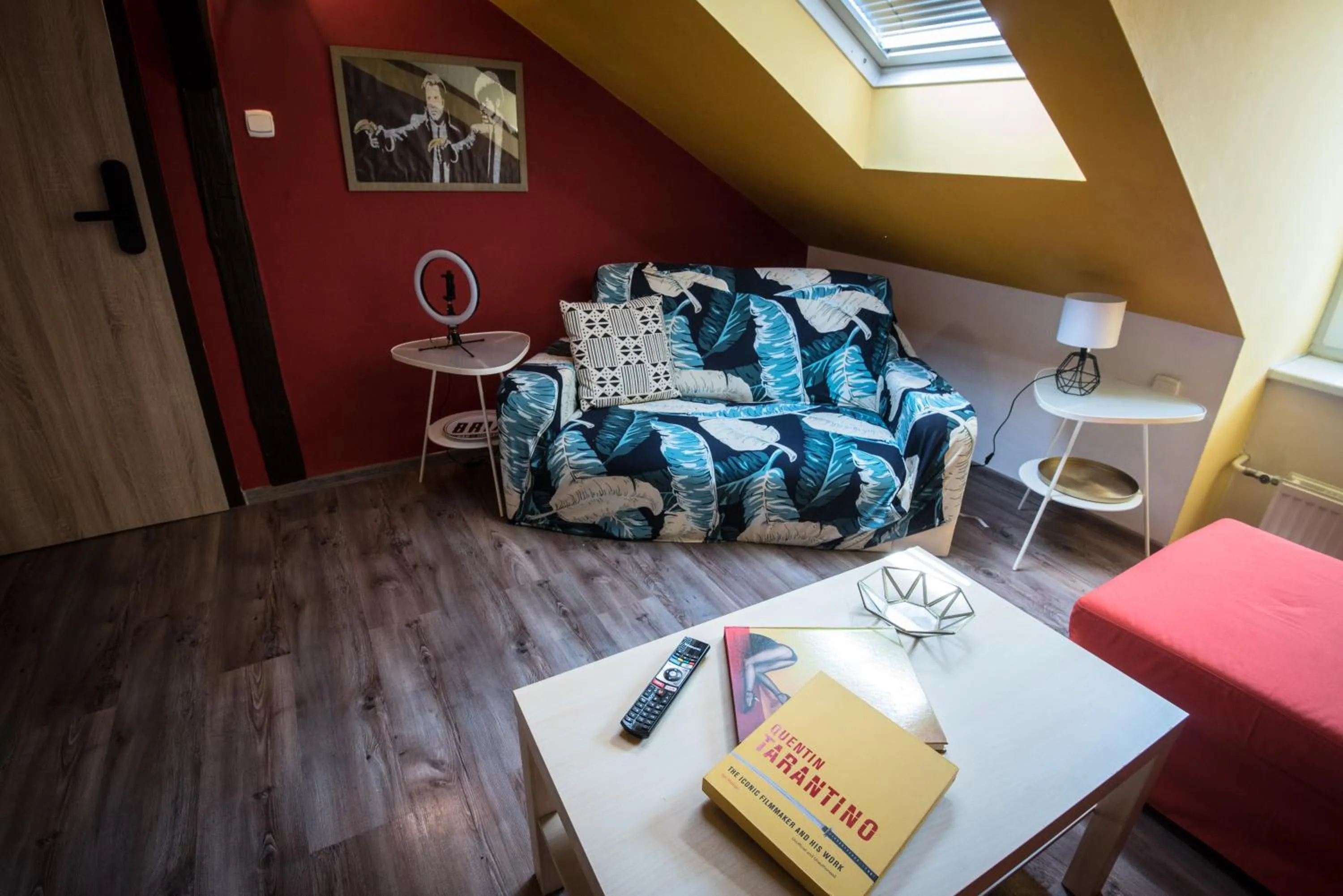 Living room in Brix Hostel