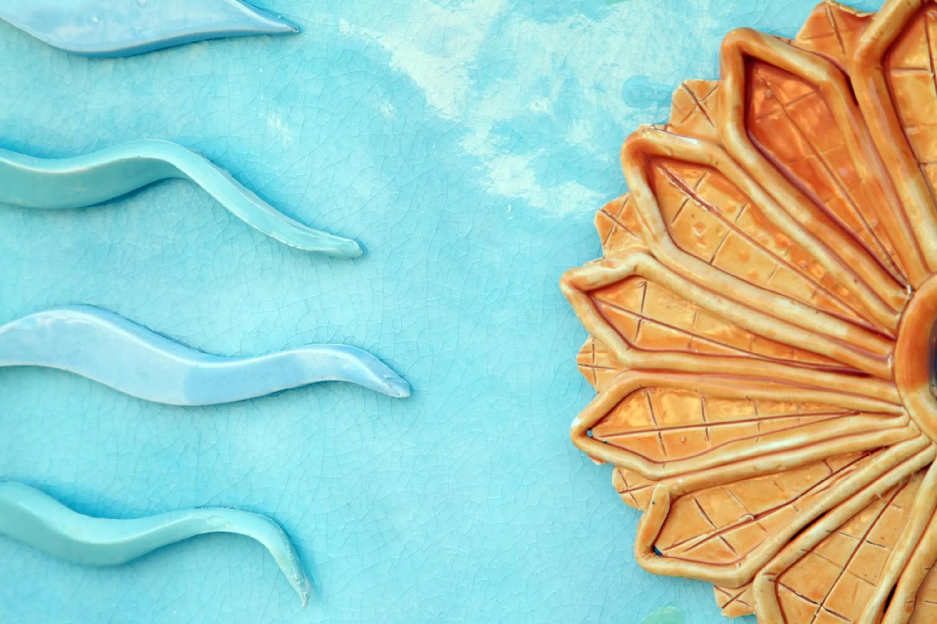 Decorative detail in Borgo de li Santi