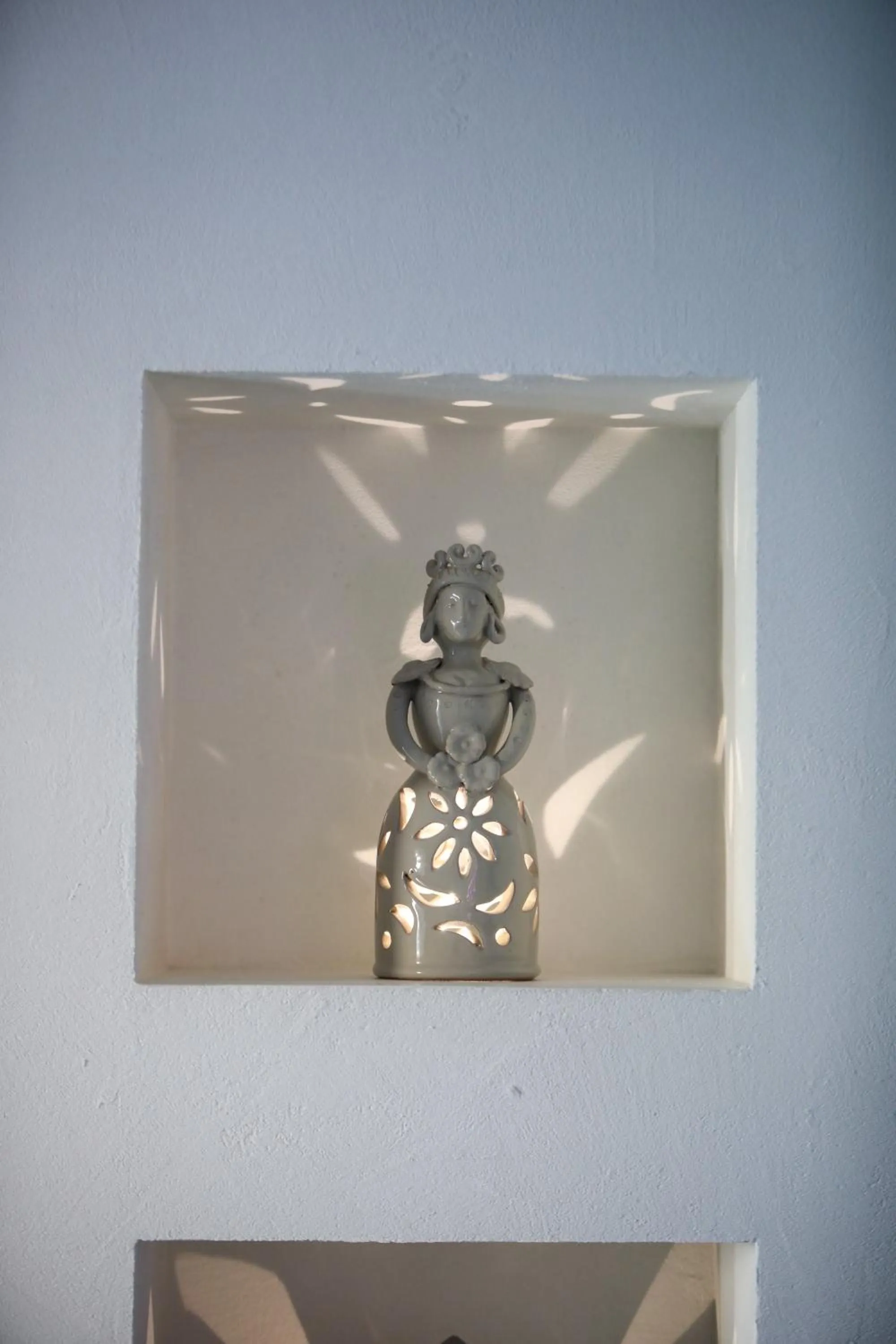 Decorative detail in Borgo de li Santi