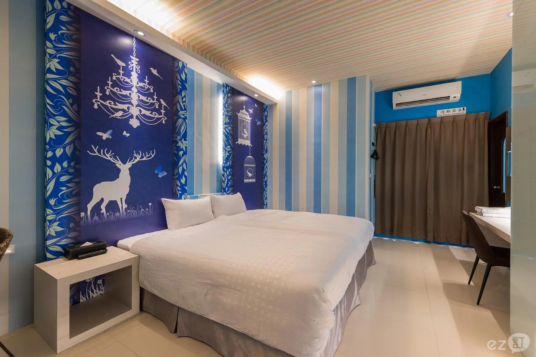 Bed in 寓旅宿 Apato Cityhome