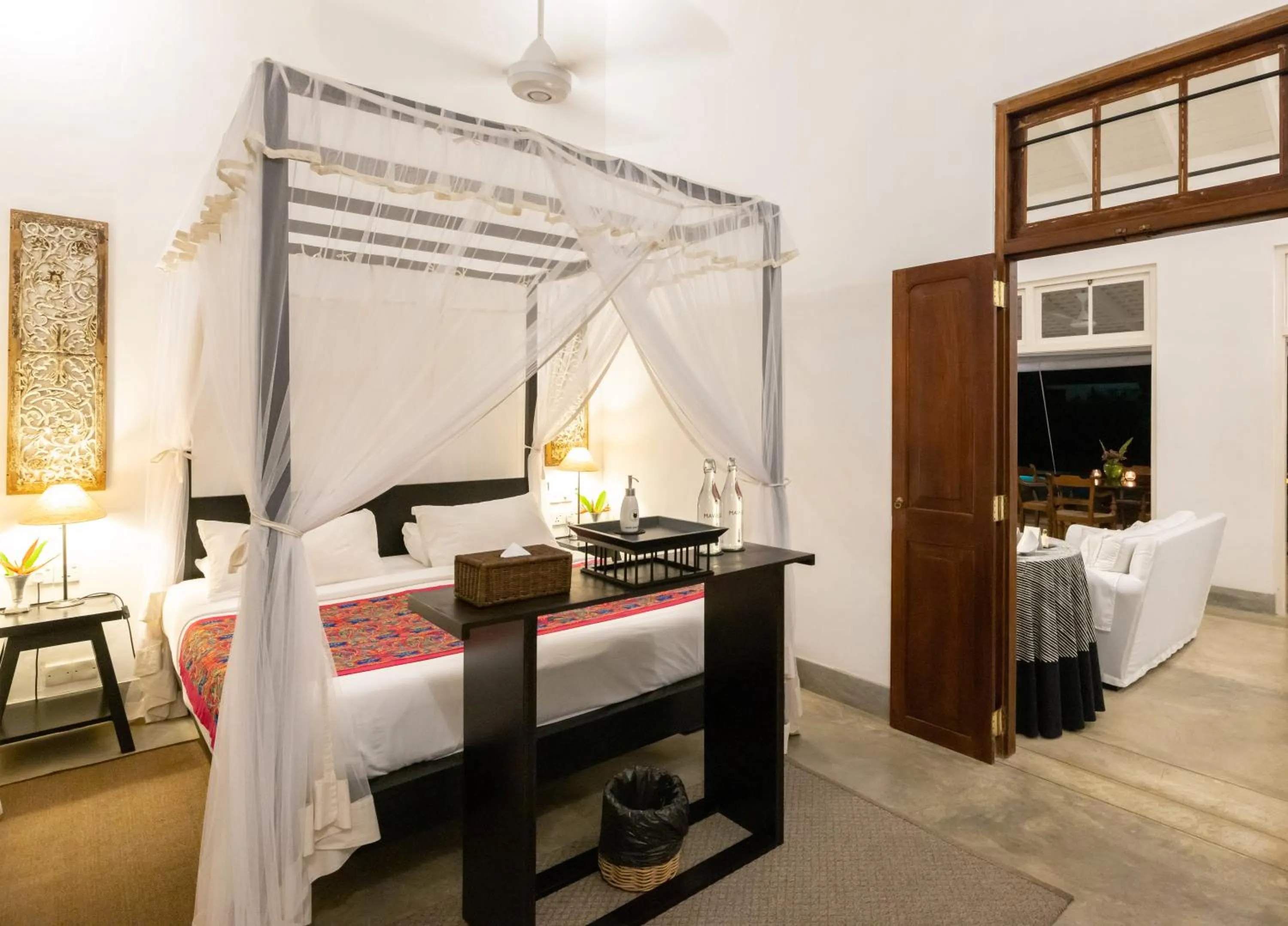 Bedroom, Bed in Taru Villas Mawella - Tangalle