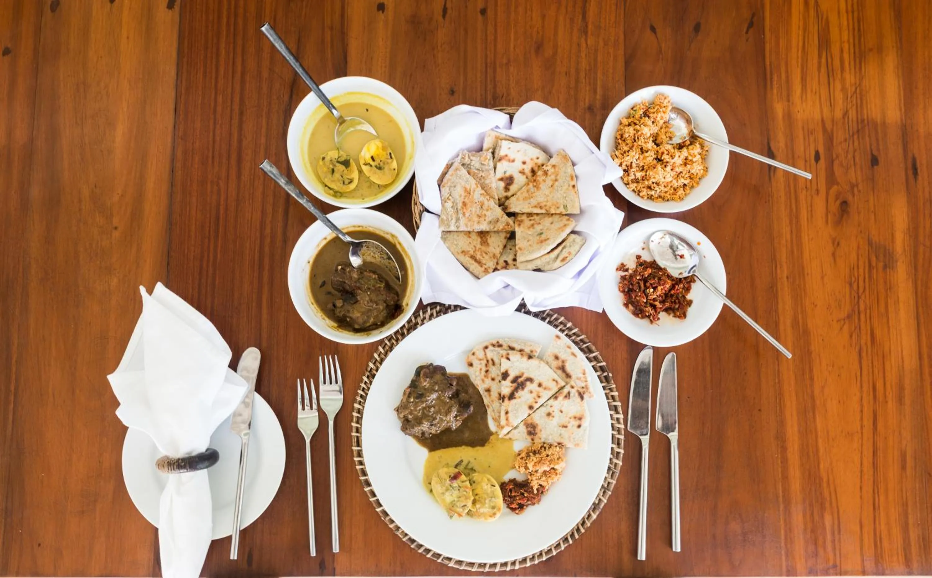 Food in Taru Villas Mawella - Tangalle