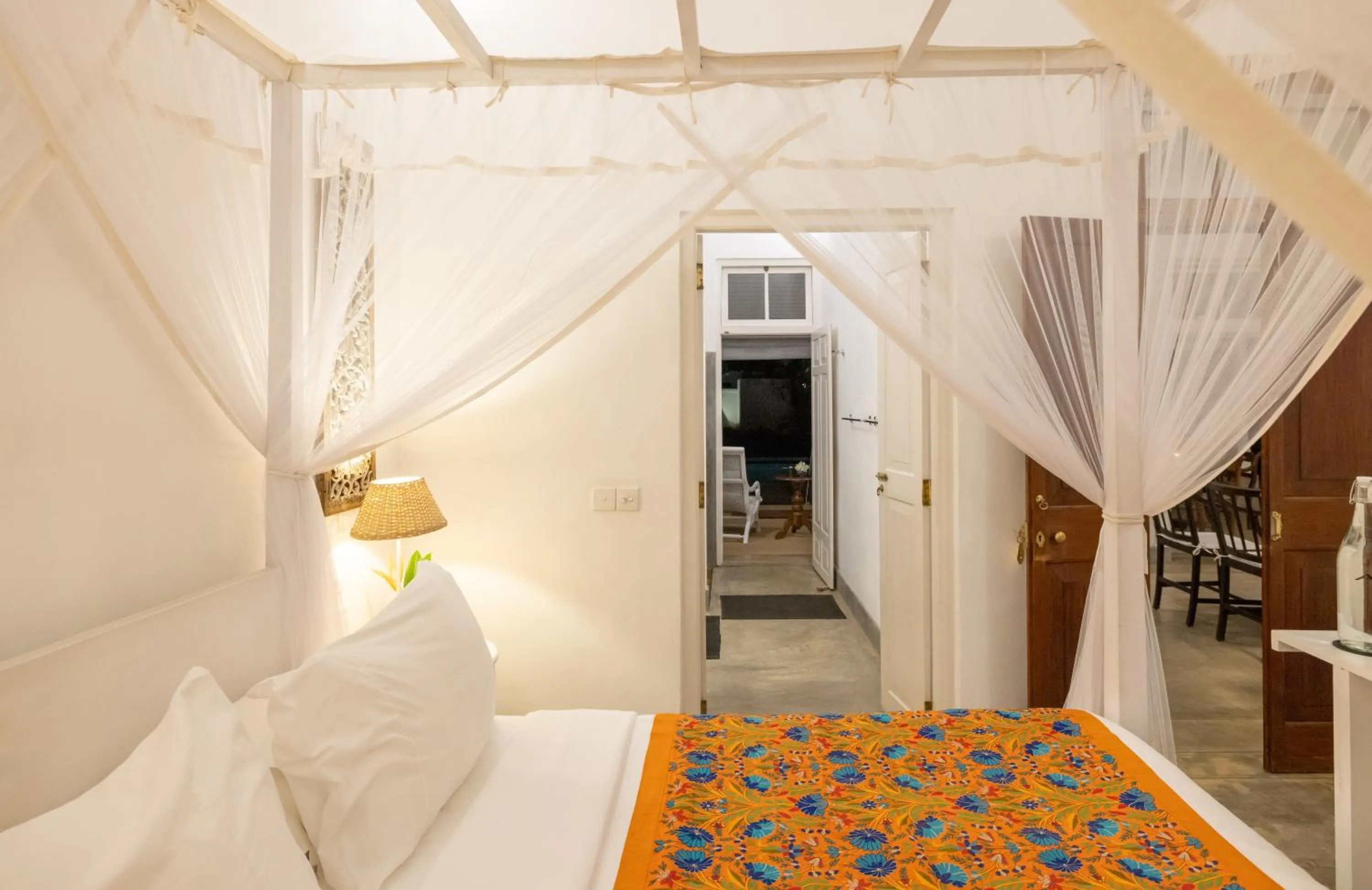 Bedroom, Bed in Taru Villas Mawella - Tangalle