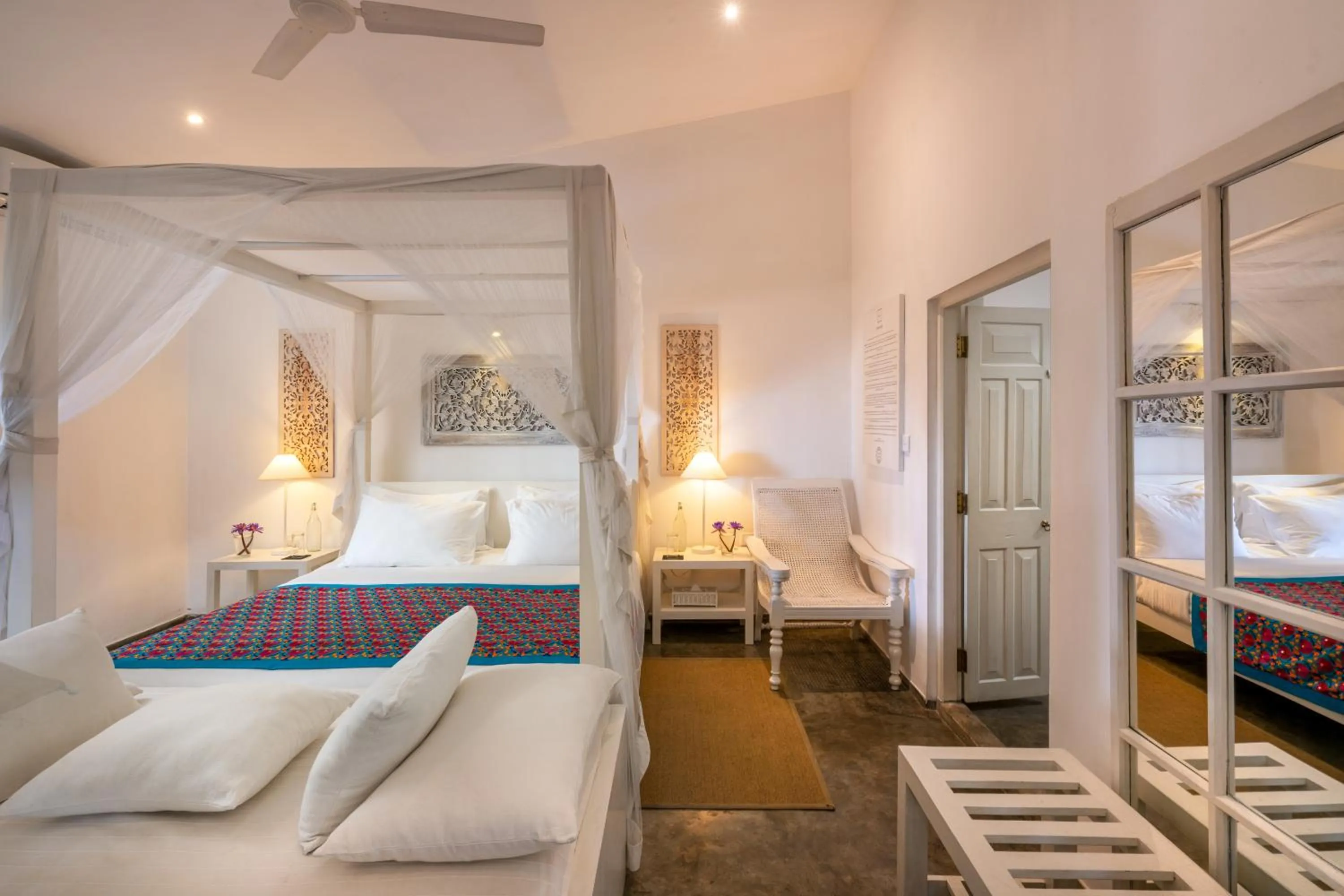 Photo of the whole room, Bed in Taru Villas 906 - Hikkaduwa