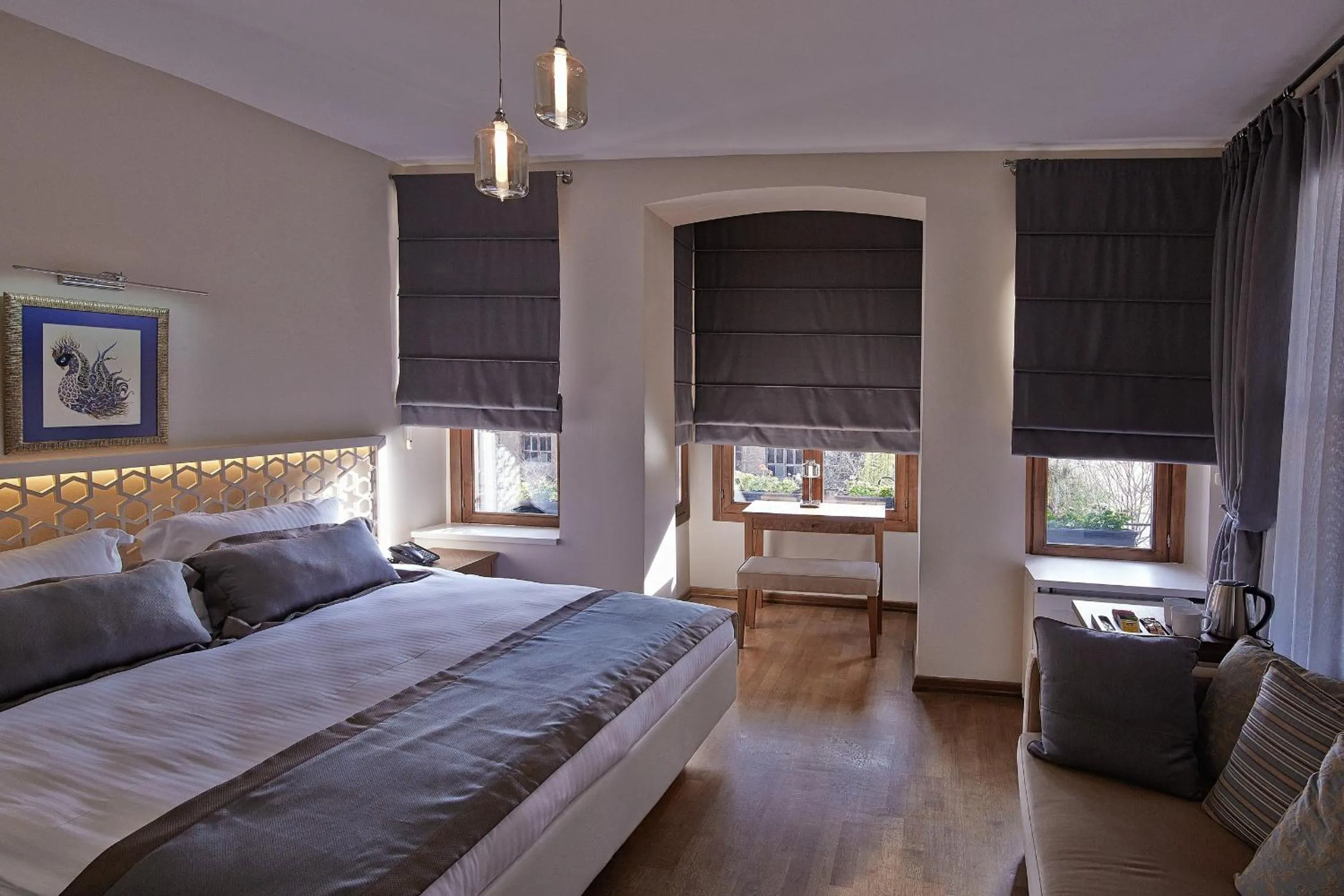 Photo of the whole room, Bed in Arart Hotel