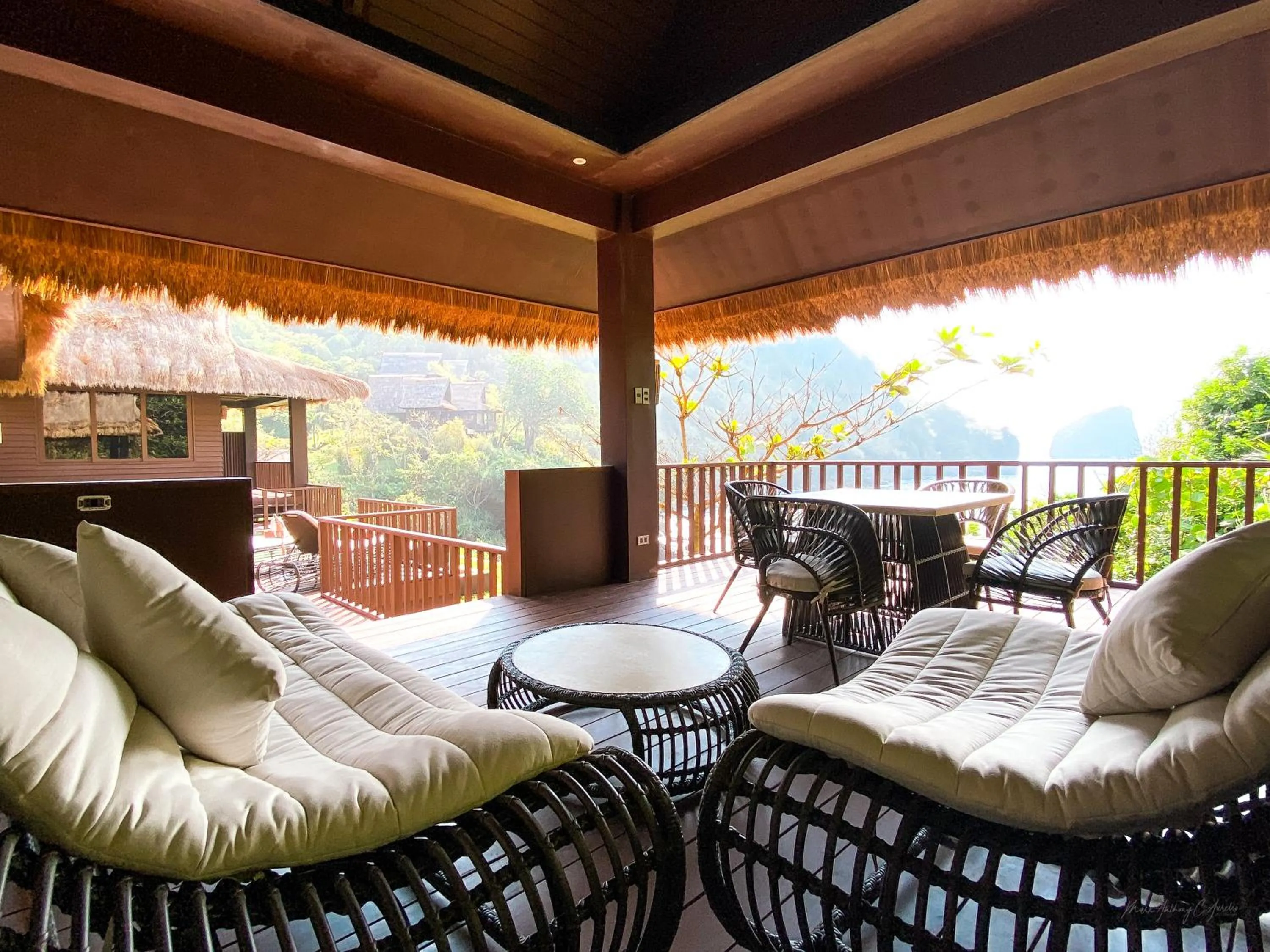 Balcony/Terrace in Cauayan Island Resort and Spa