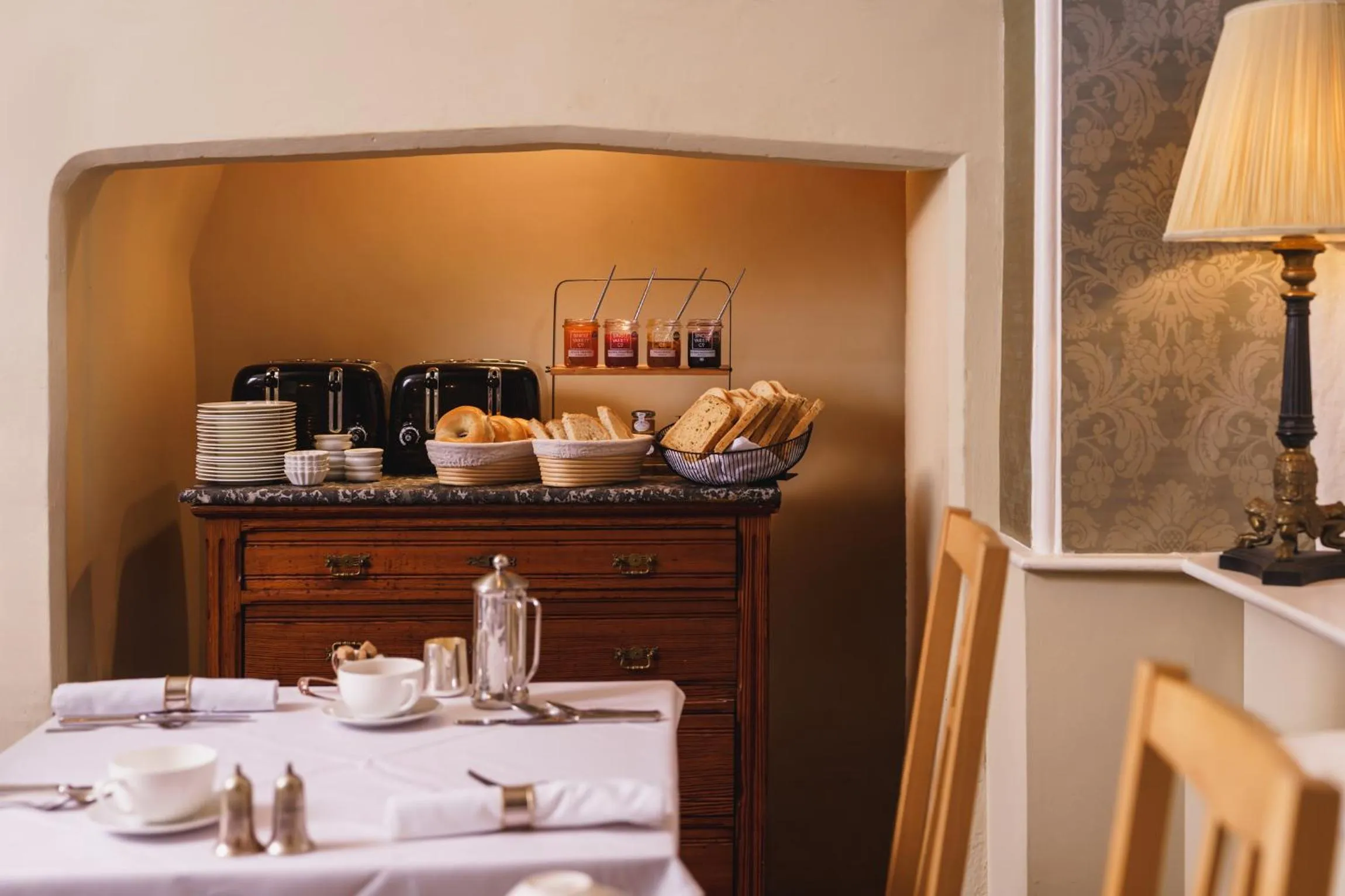 Dining area in The Kennard