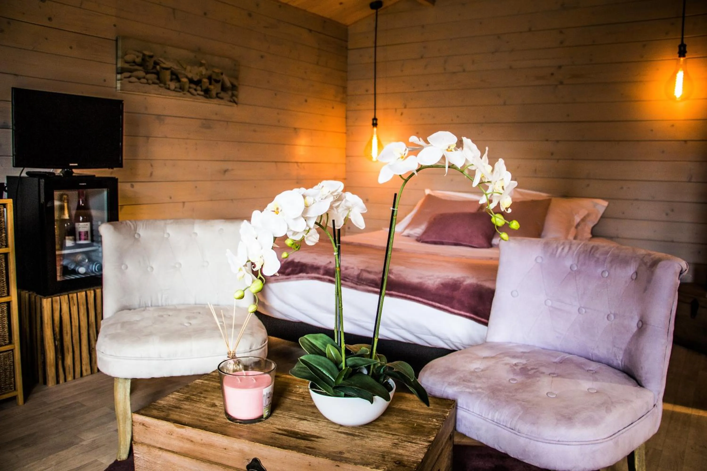 Seating area in Home Sweet Home