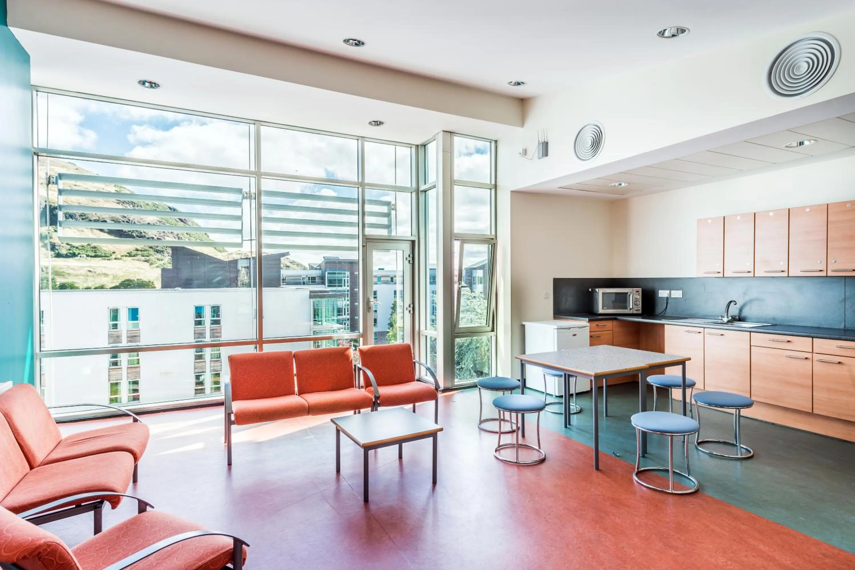 Dining area in Summer Stays at The University of Edinburgh