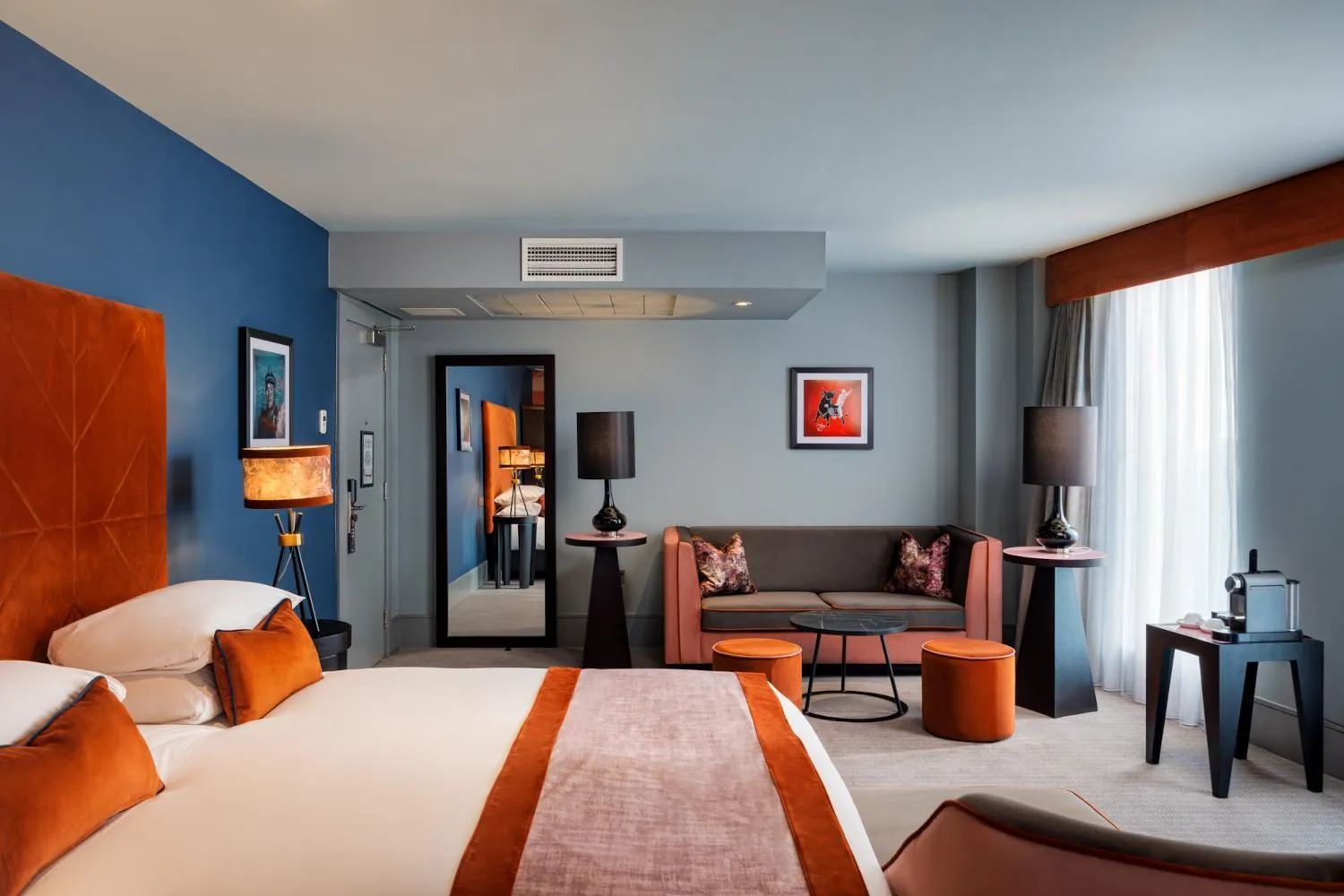 Bedroom, Bed in Malmaison Aberdeen