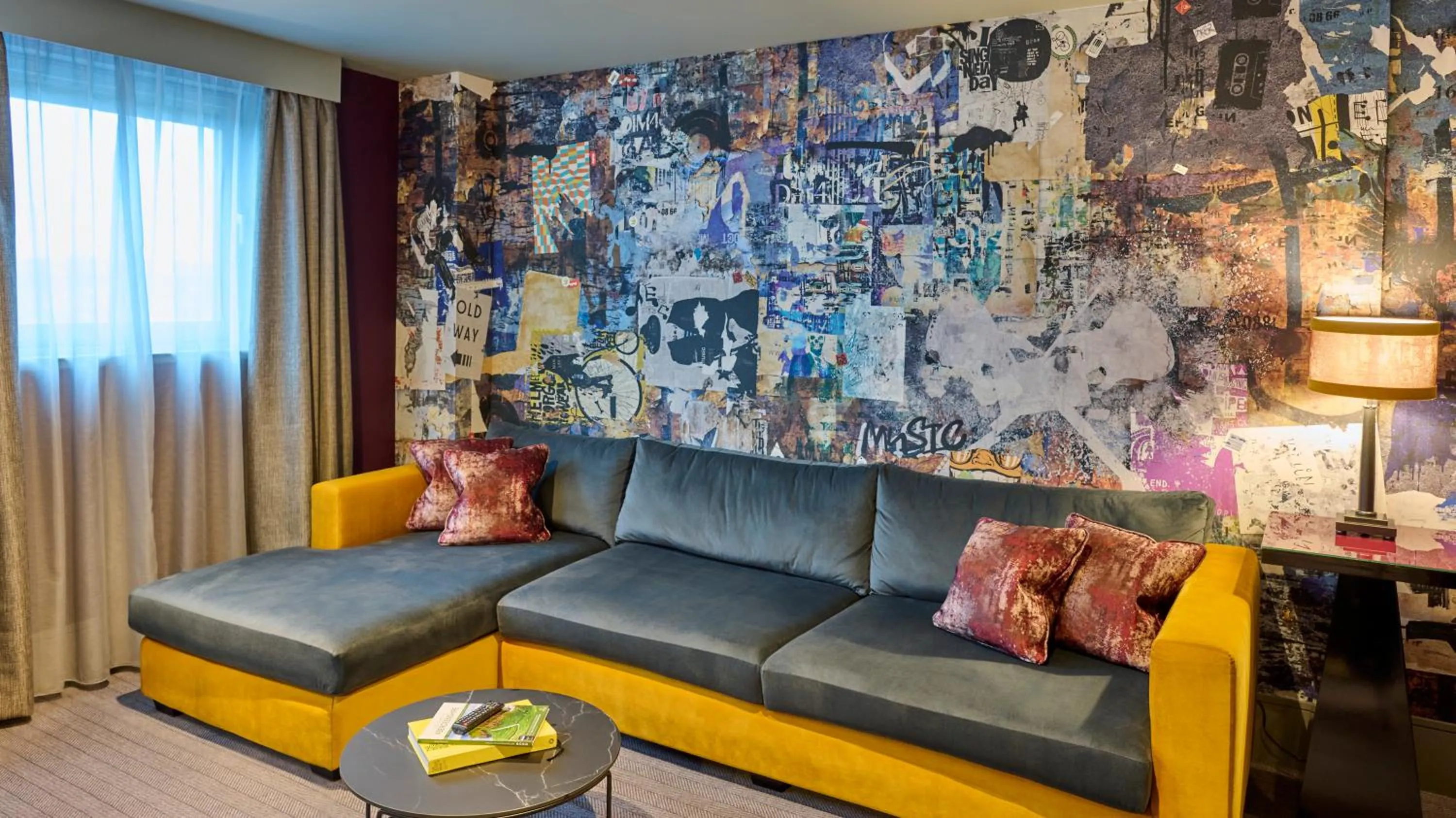 Seating area in Malmaison Aberdeen