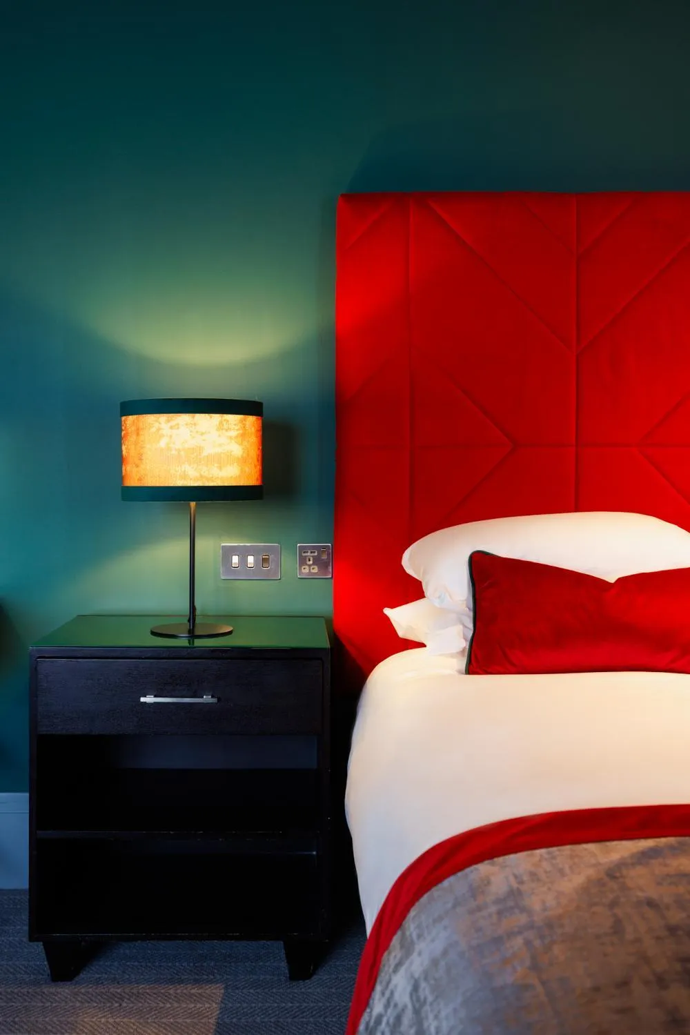 Bedroom, Bed in Malmaison Aberdeen